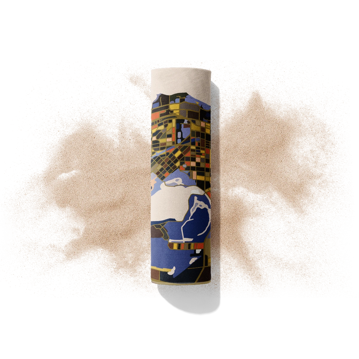 Beach Towel - Pollock