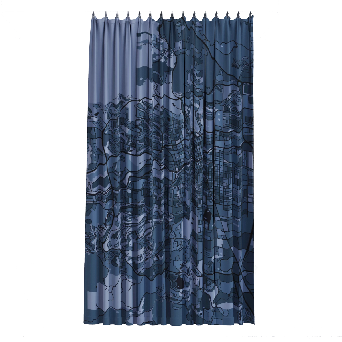 Bath Curtain - Silver