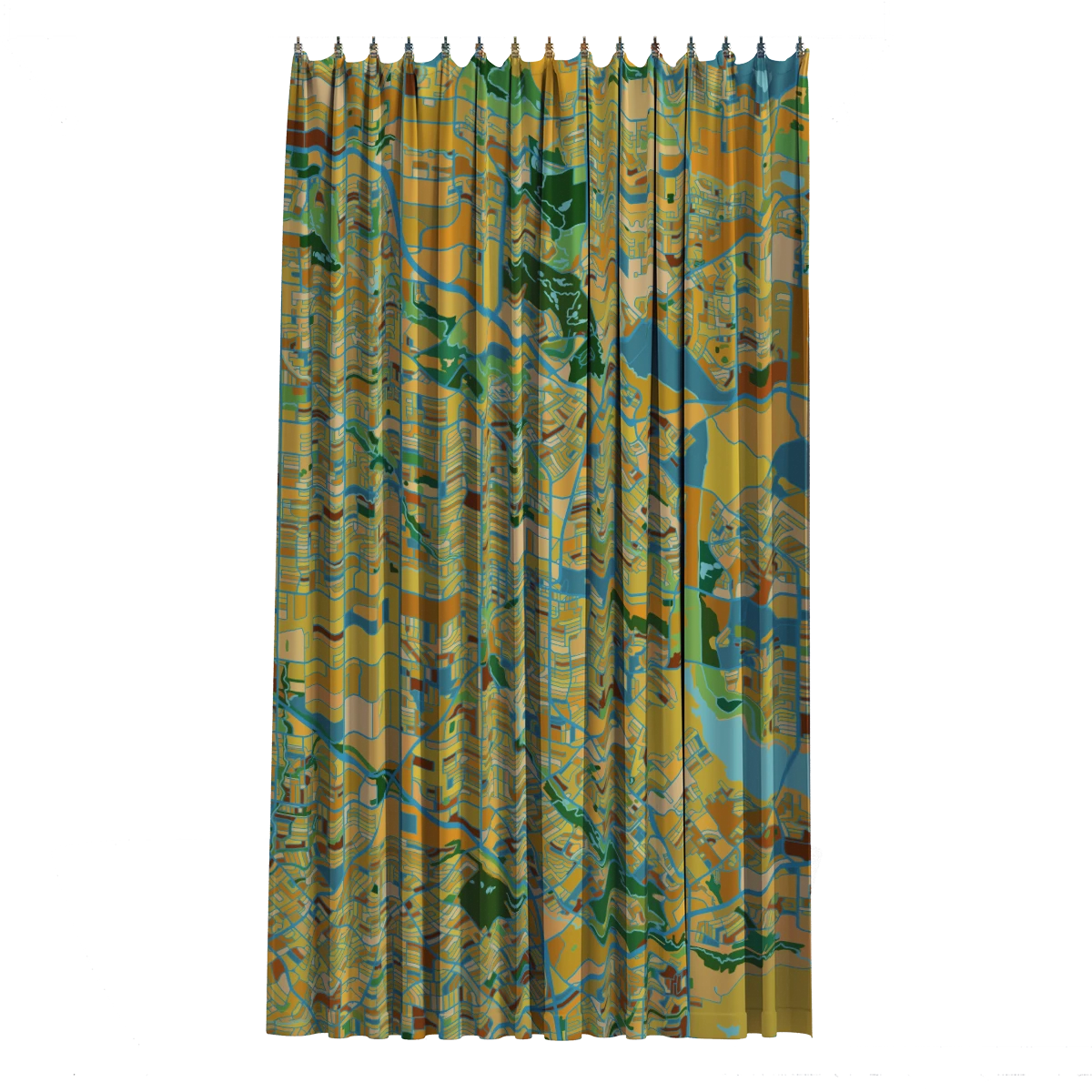 Bath Curtain - Cezanne