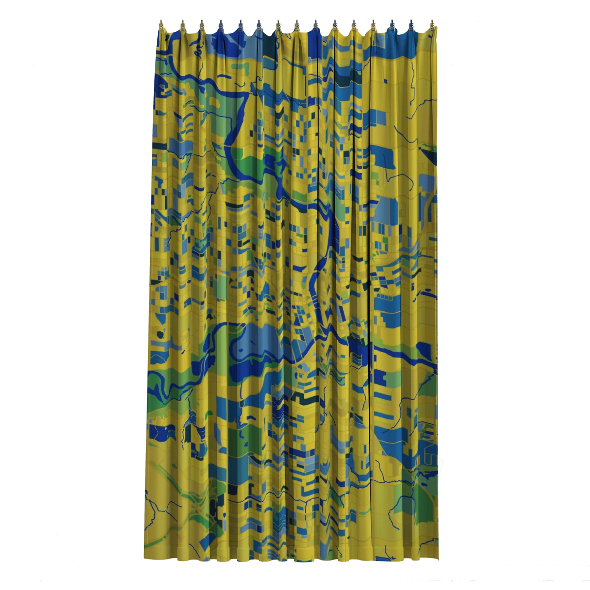 Bath Curtain - Van Gogh