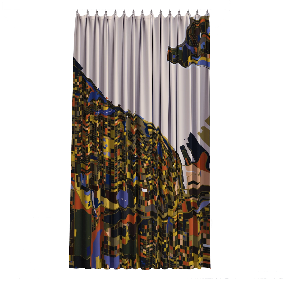 Bath Curtain - Pollock