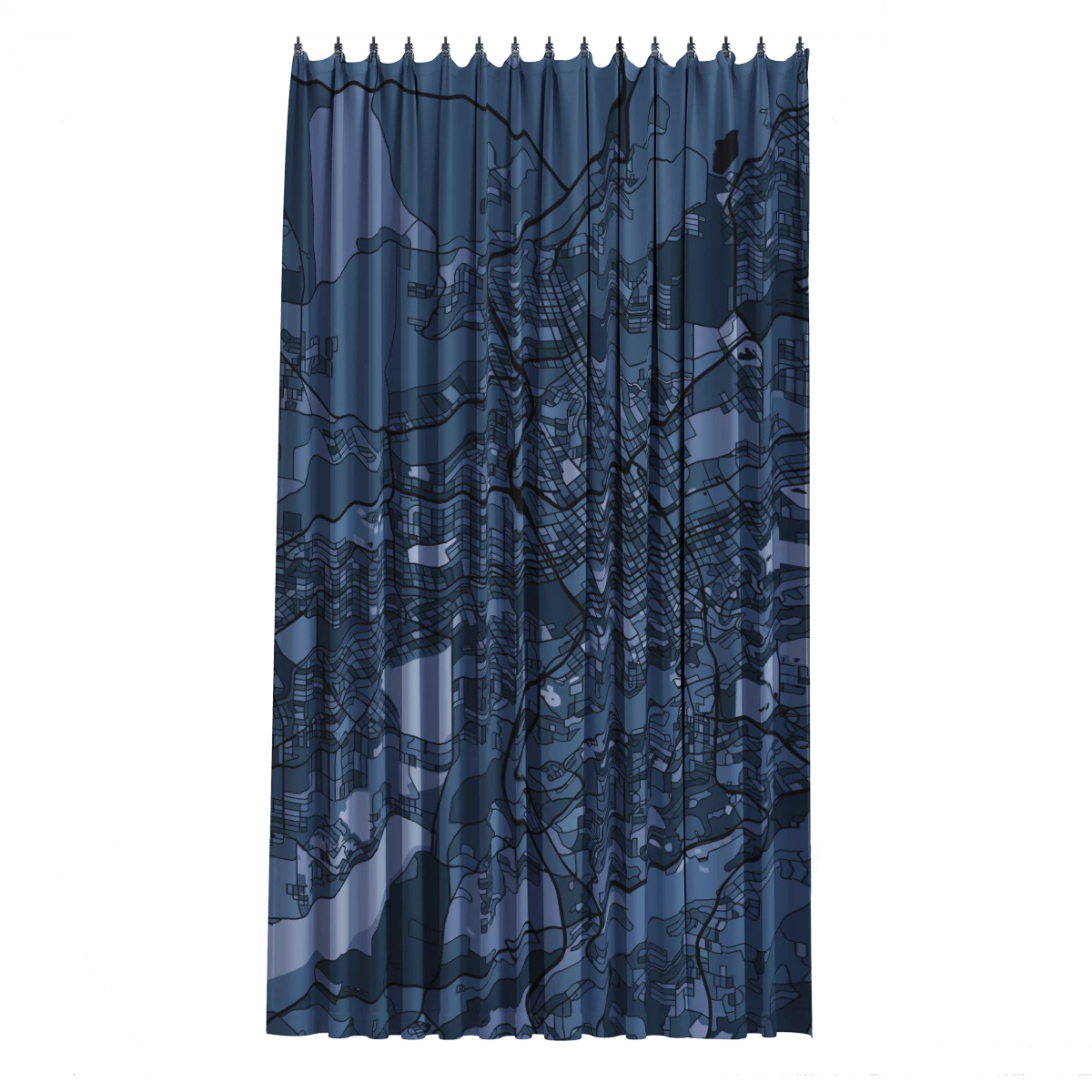 Bath Curtain - Silver