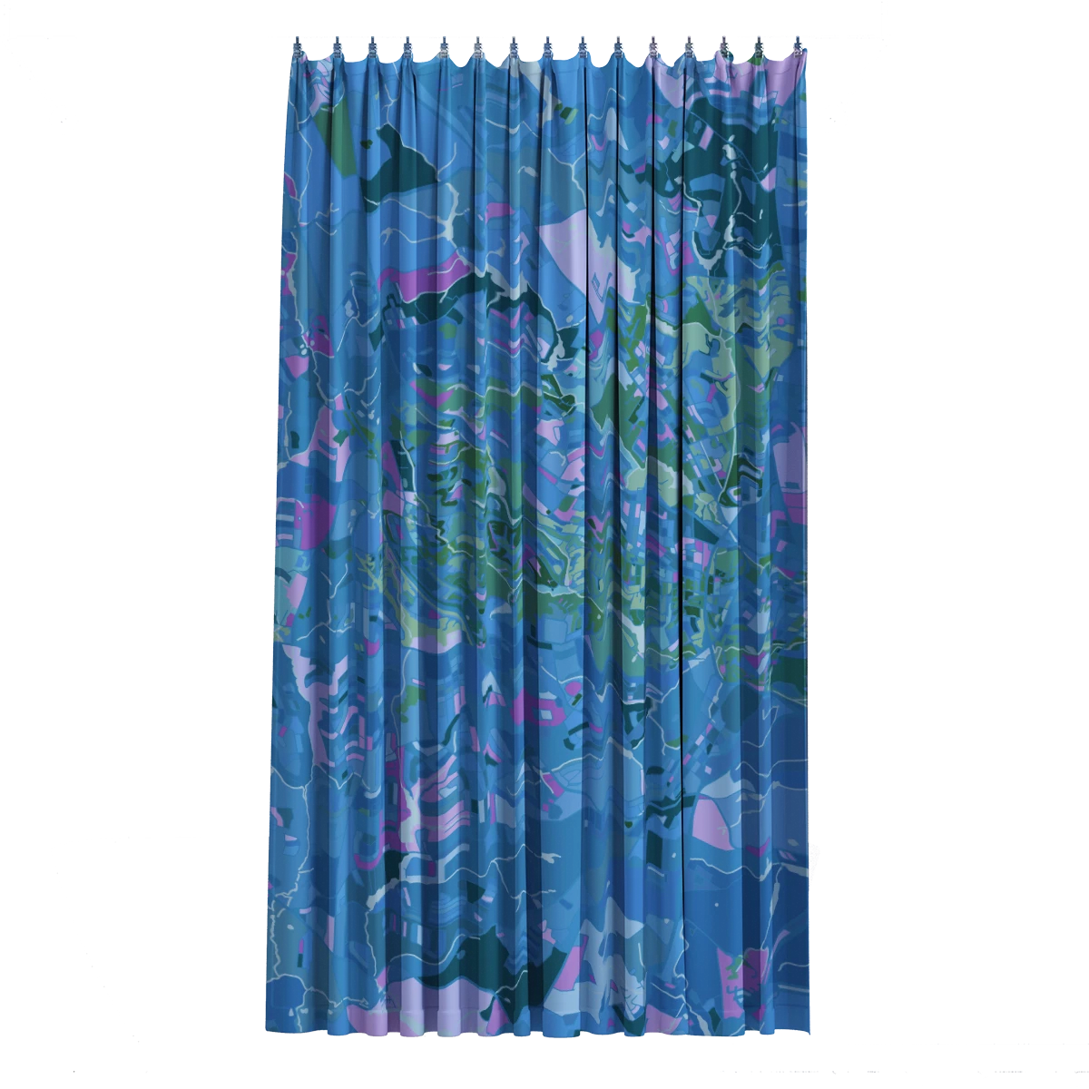 Bath Curtain - Monet