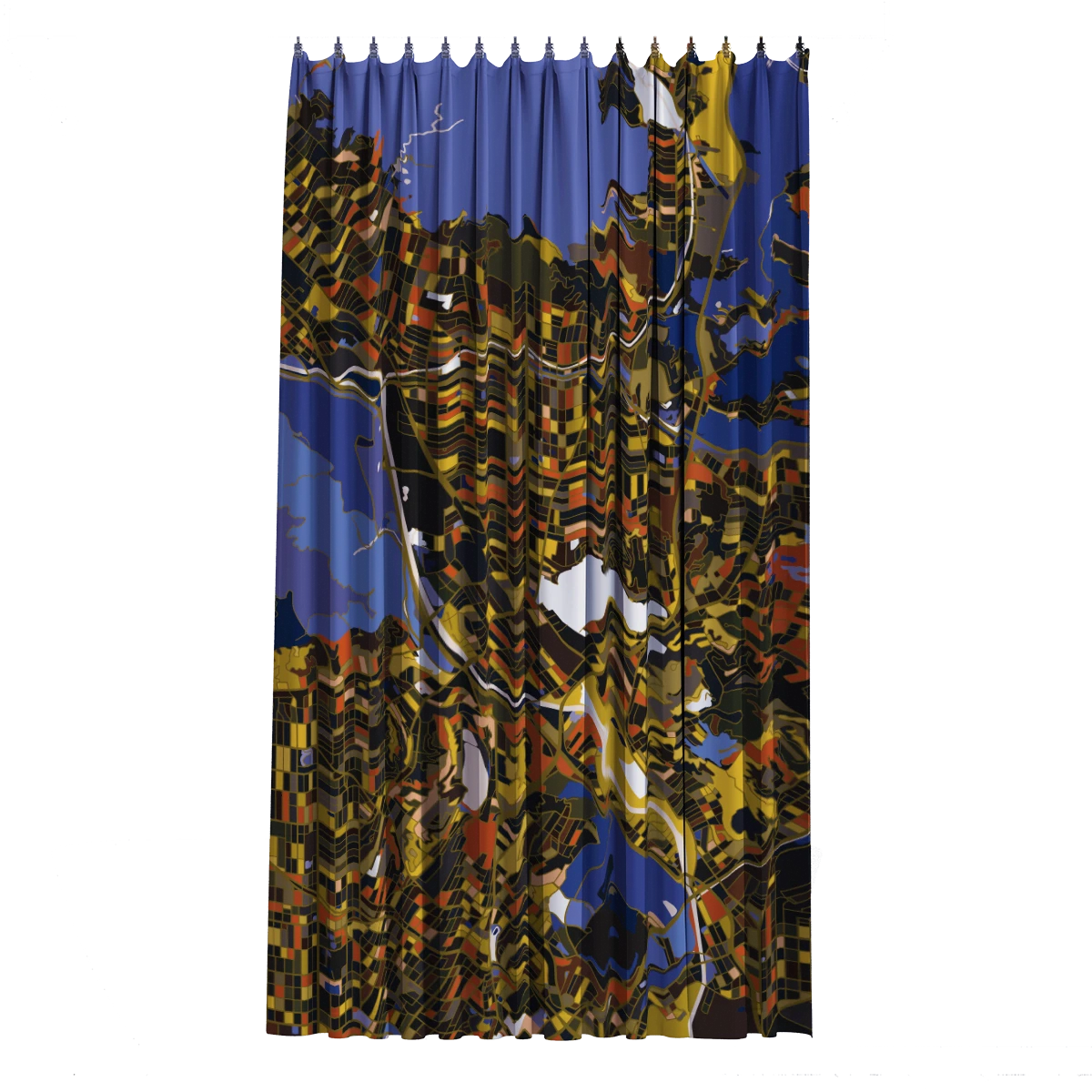 Bath Curtain - Pollock