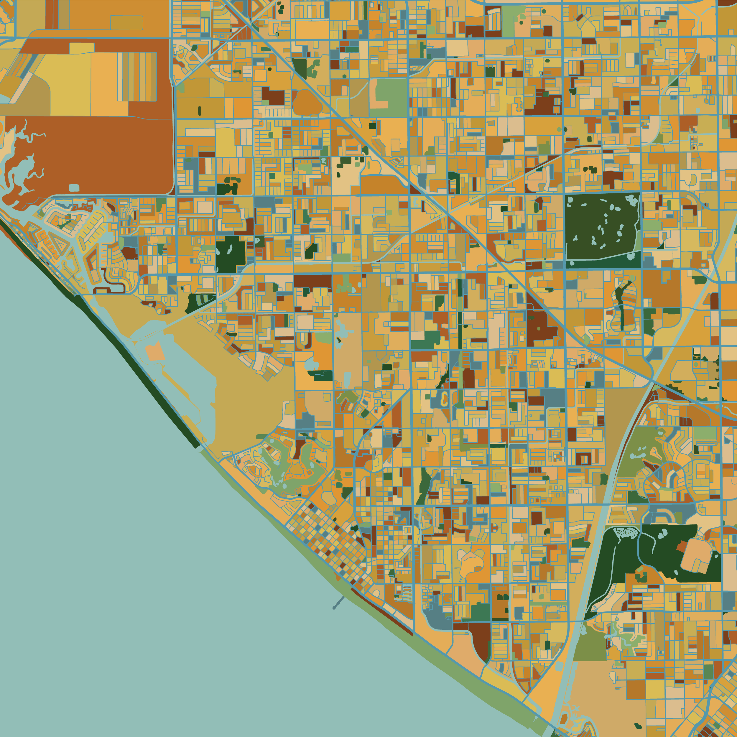 Huntington Beach, CA Cezanne