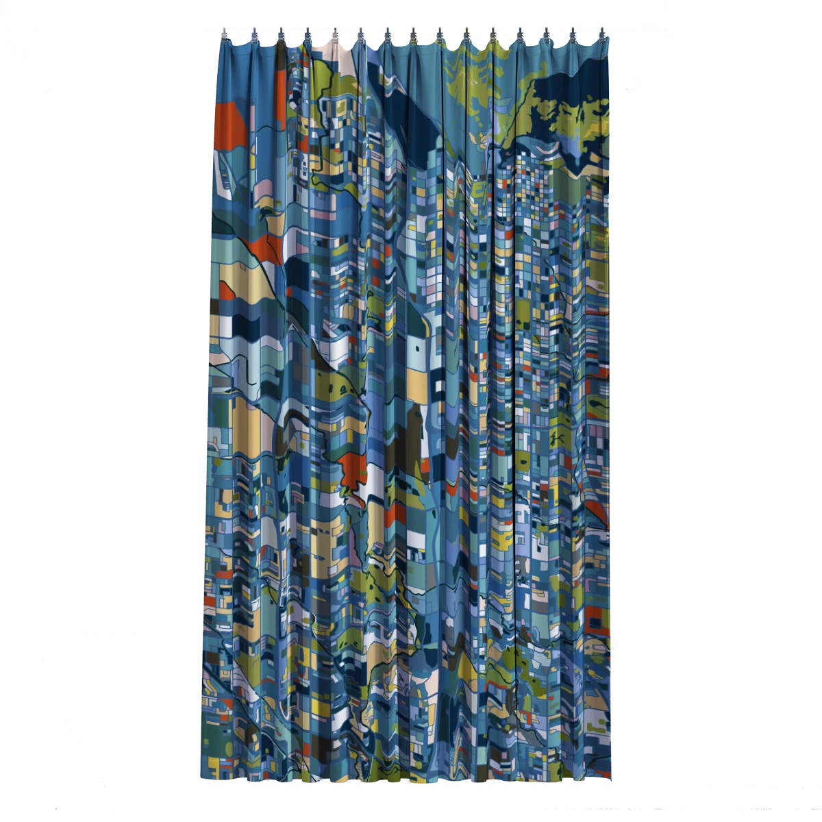 Bath Curtain - Renoir