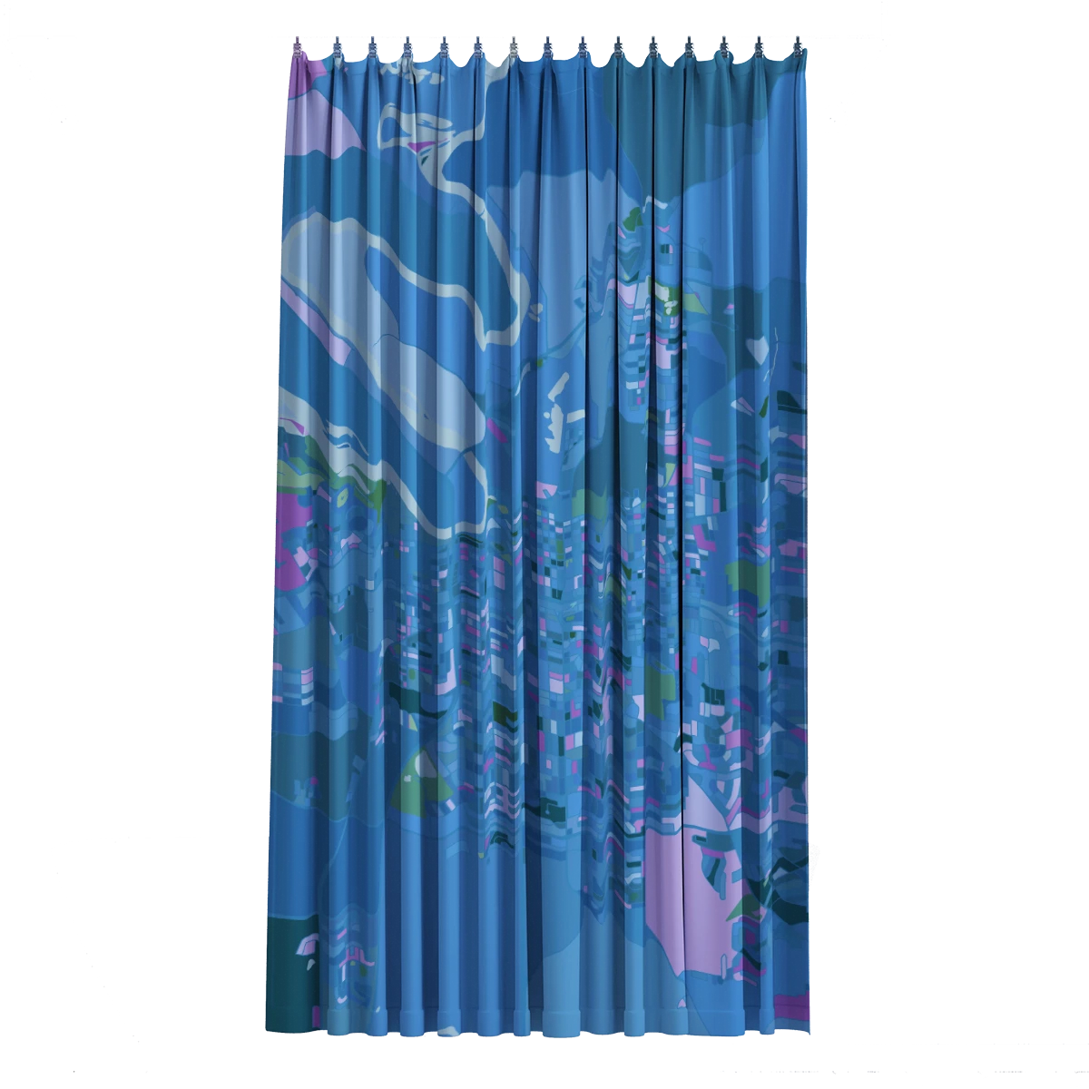 Bath Curtain - Monet