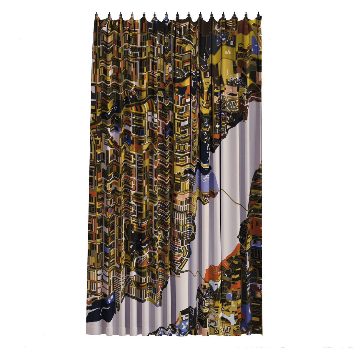 Bath Curtain - Pollock