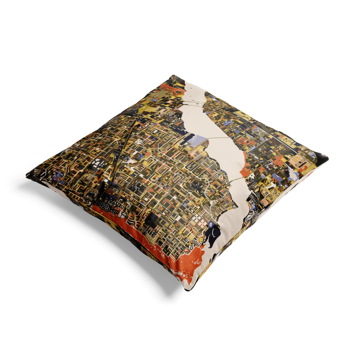 Throw pillow - Pollock