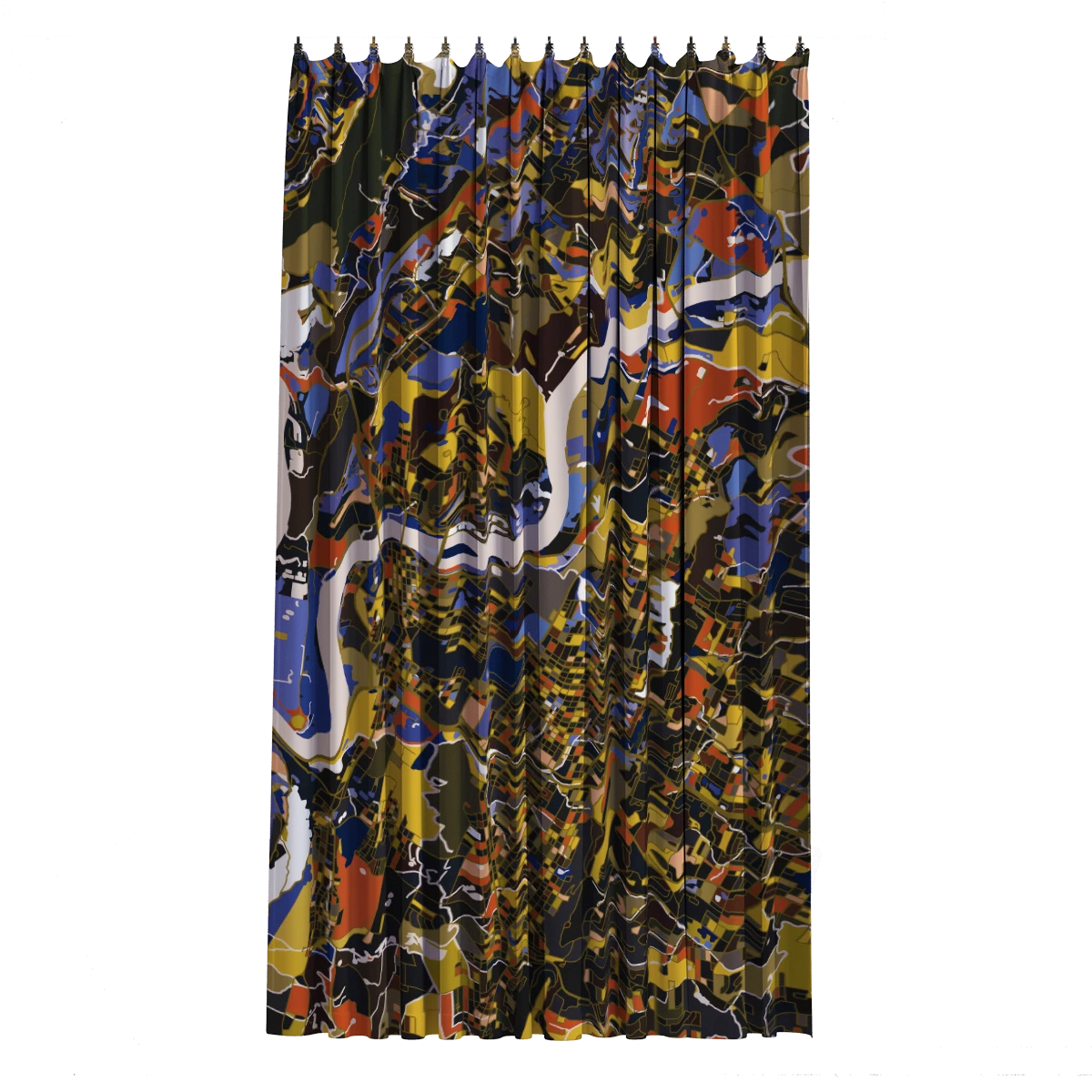 Bath Curtain - Pollock