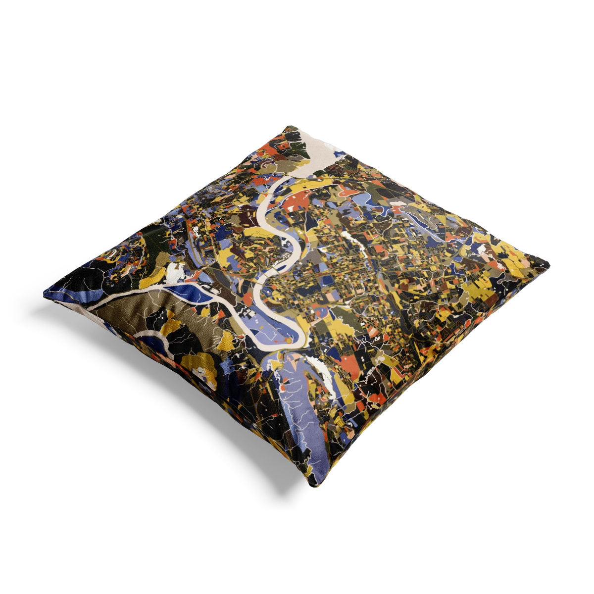 Throw pillow - Pollock