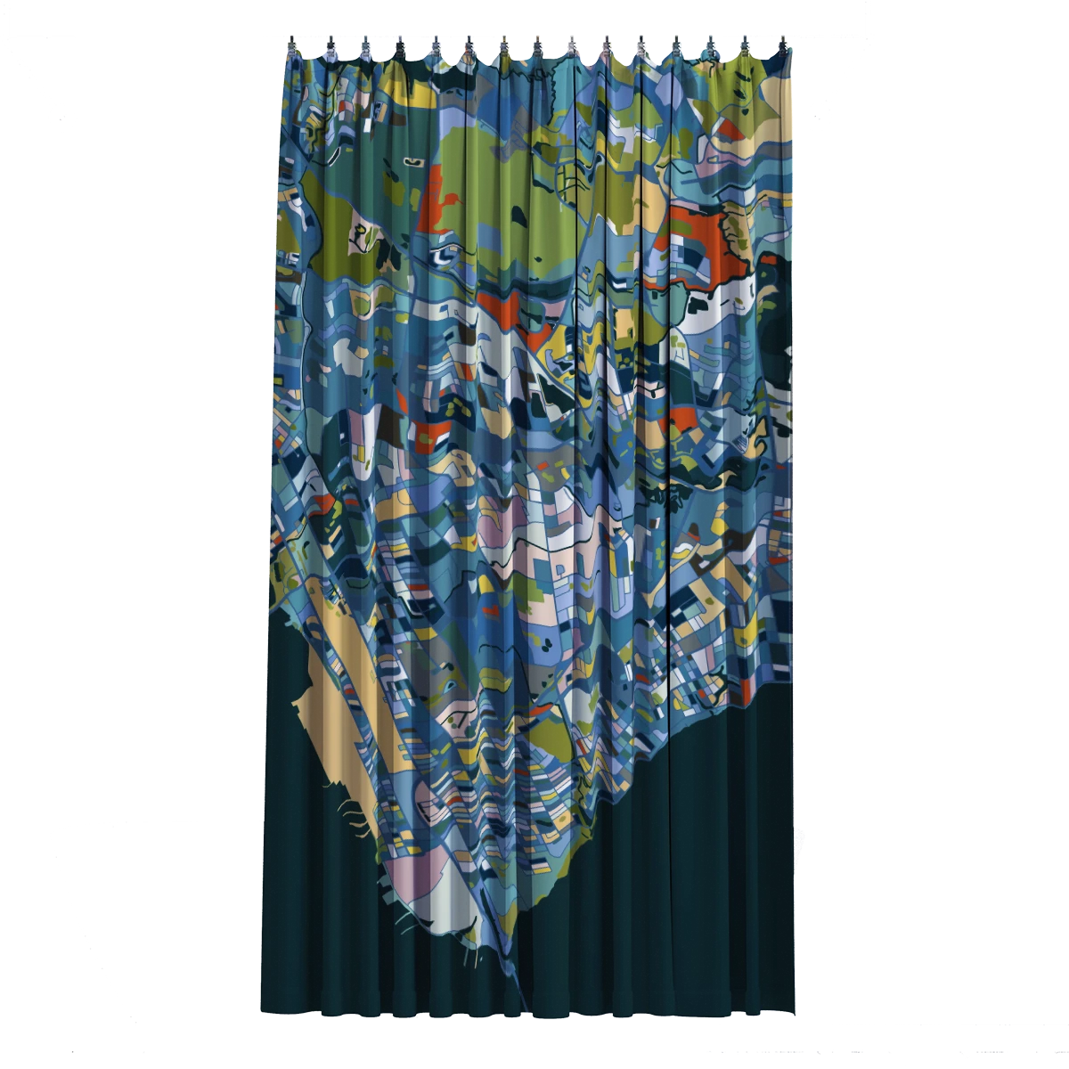 Bath Curtain - Renoir