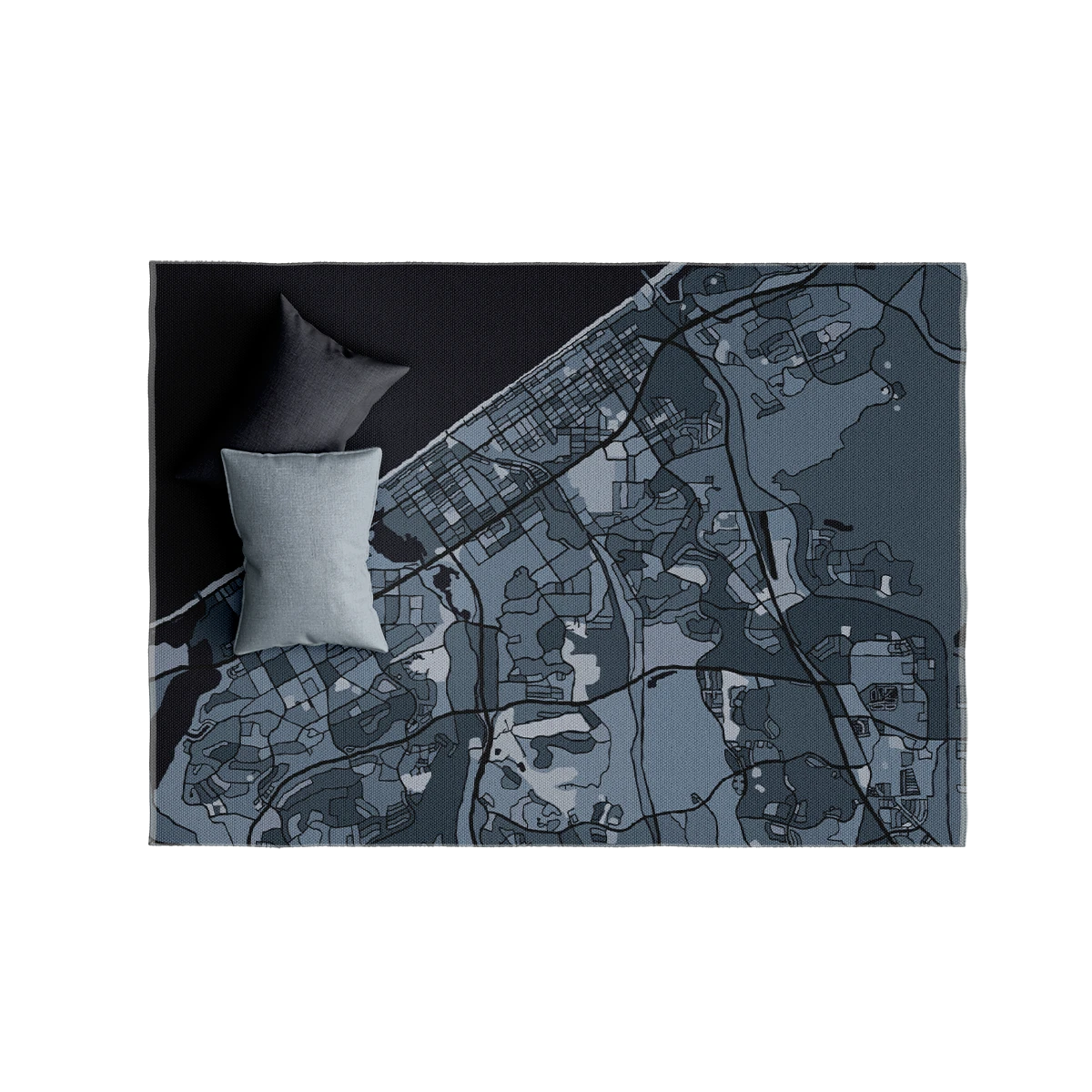 Area rug - Silver