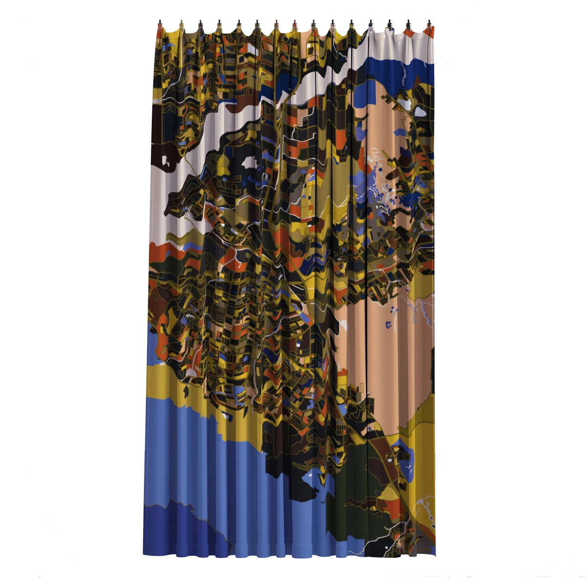 Bath Curtain - Pollock