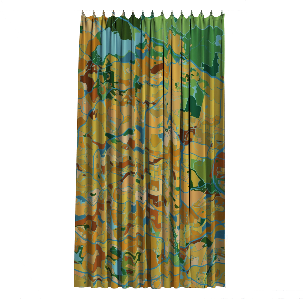 Bath Curtain - Cezanne