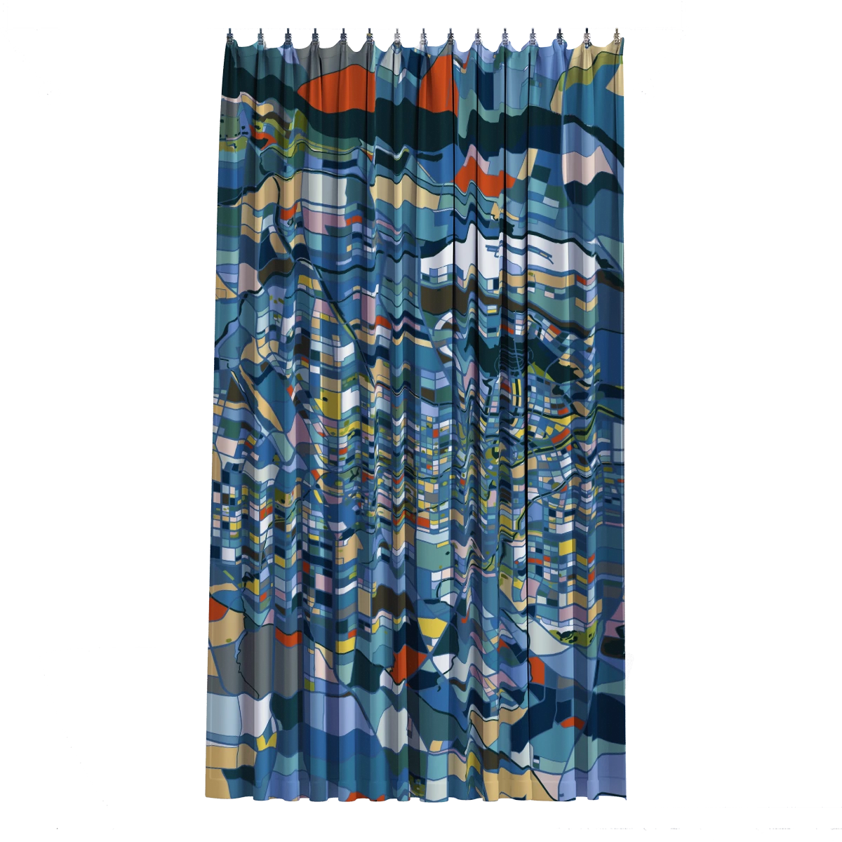 Bath Curtain - Renoir