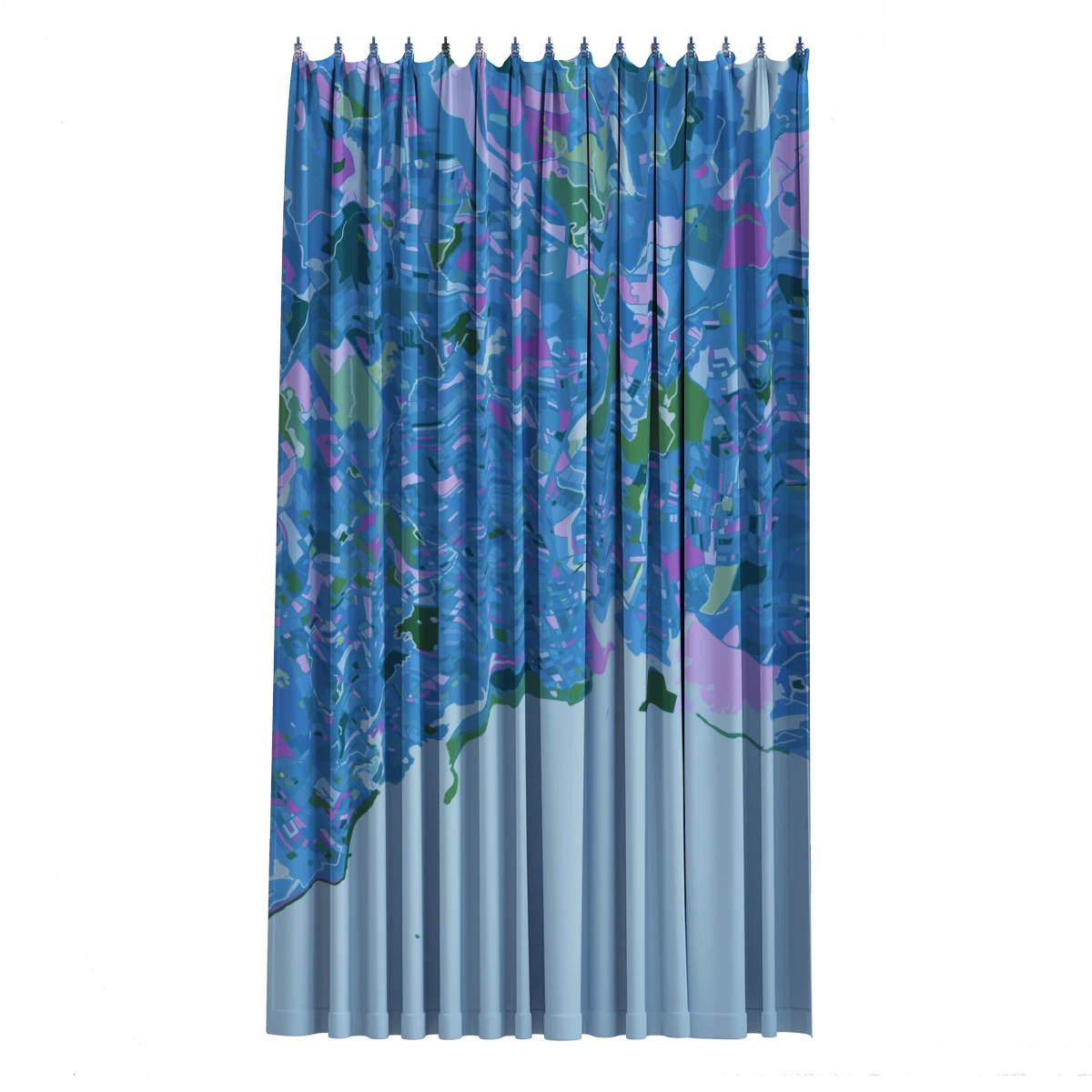 Bath Curtain - Monet