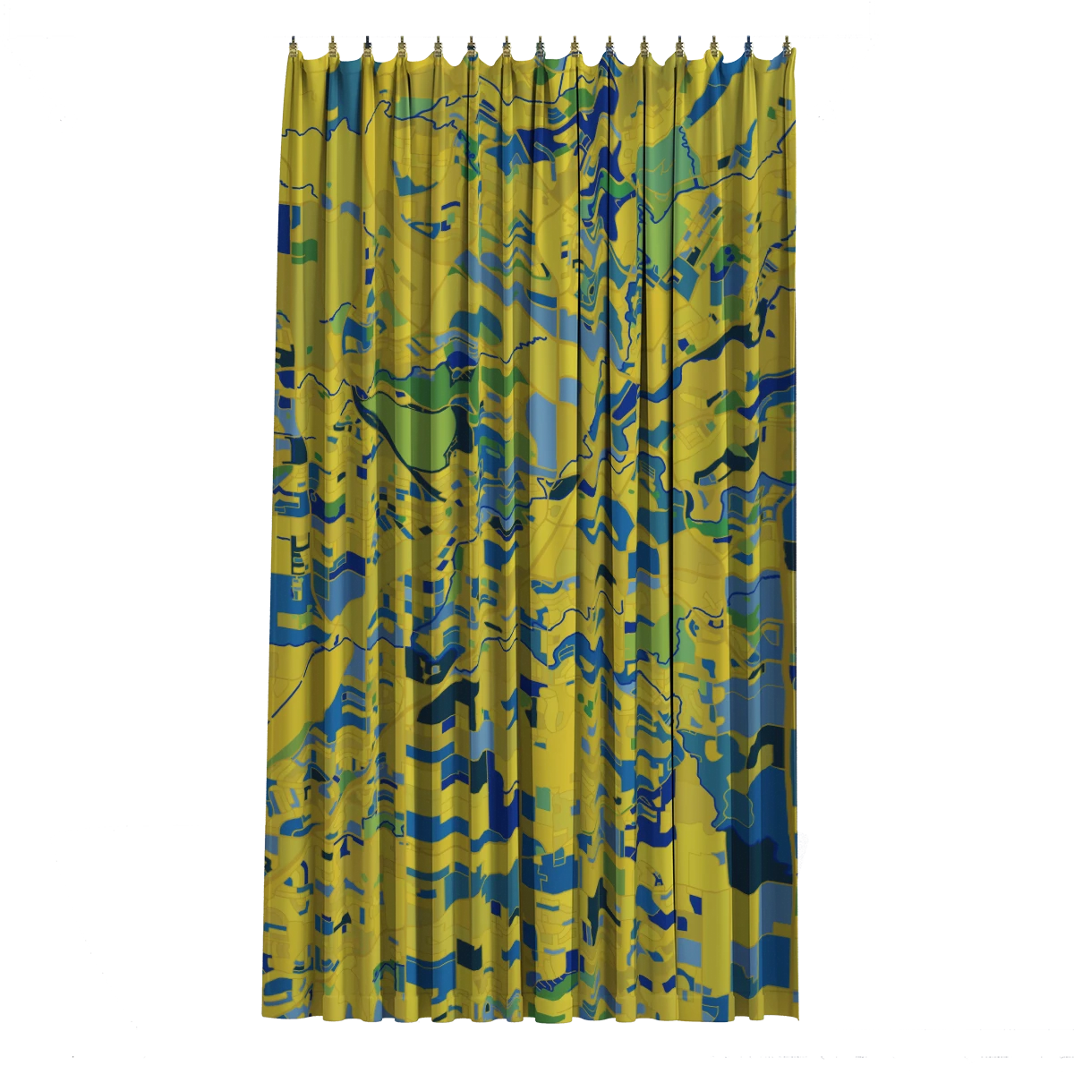 Bath Curtain - Van Gogh