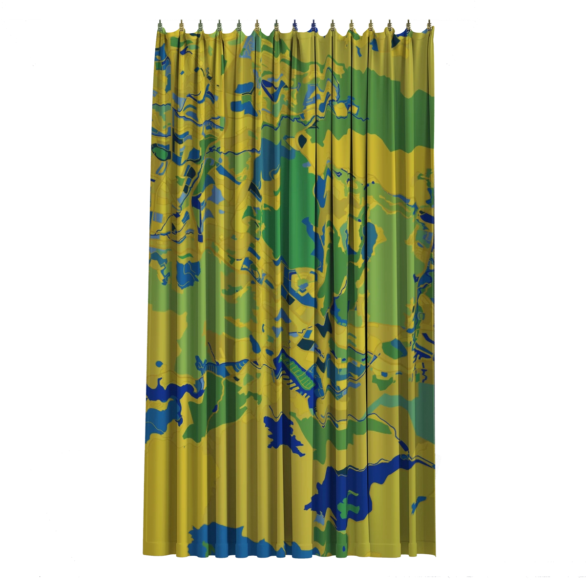 Bath Curtain - Van Gogh