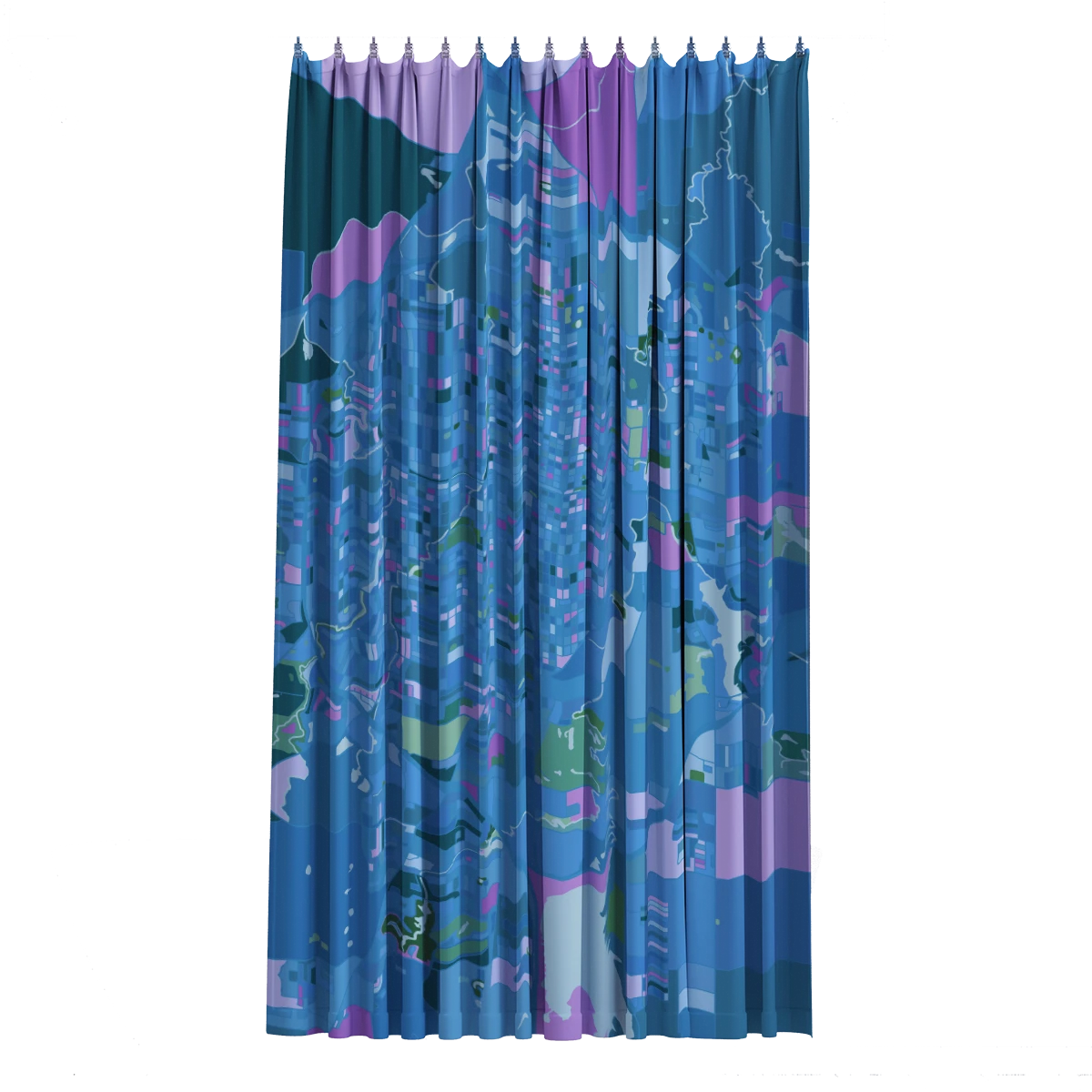 Bath Curtain - Monet