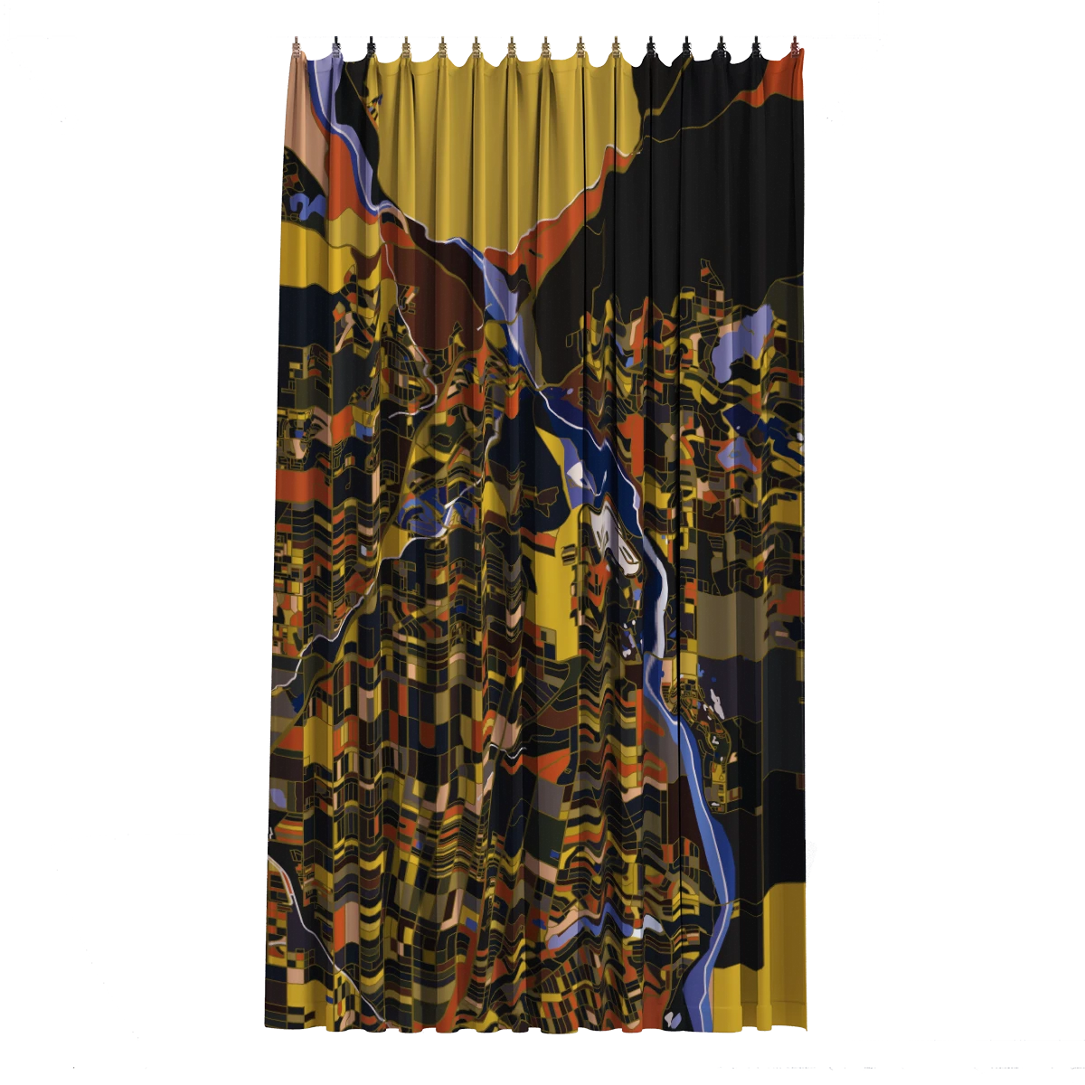 Bath Curtain - Pollock