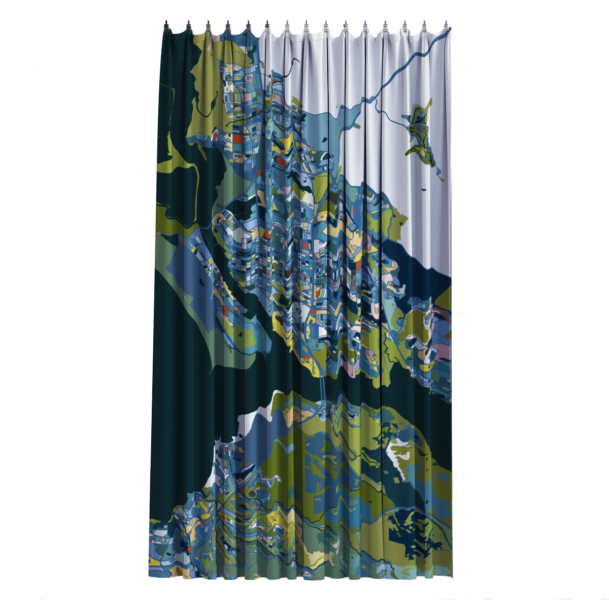 Bath Curtain - Renoir