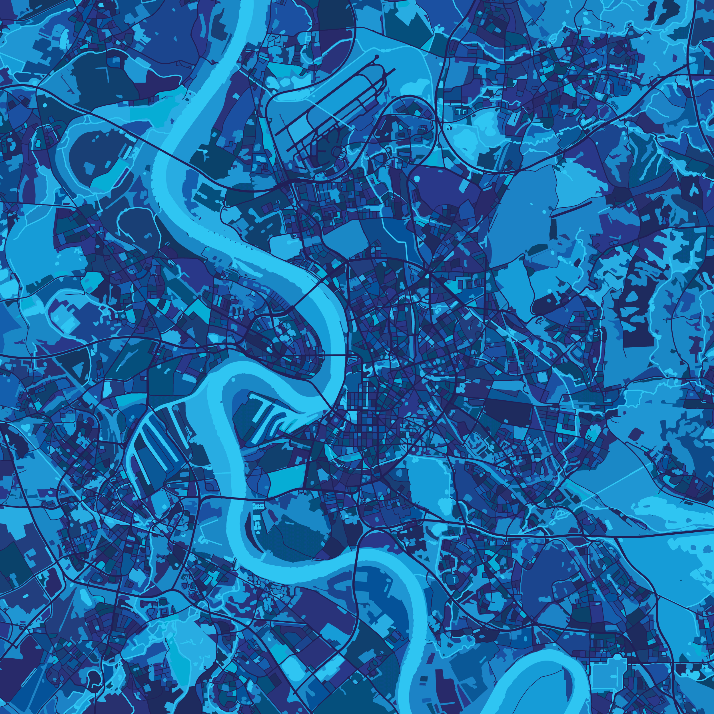 杜塞尔多夫 午夜