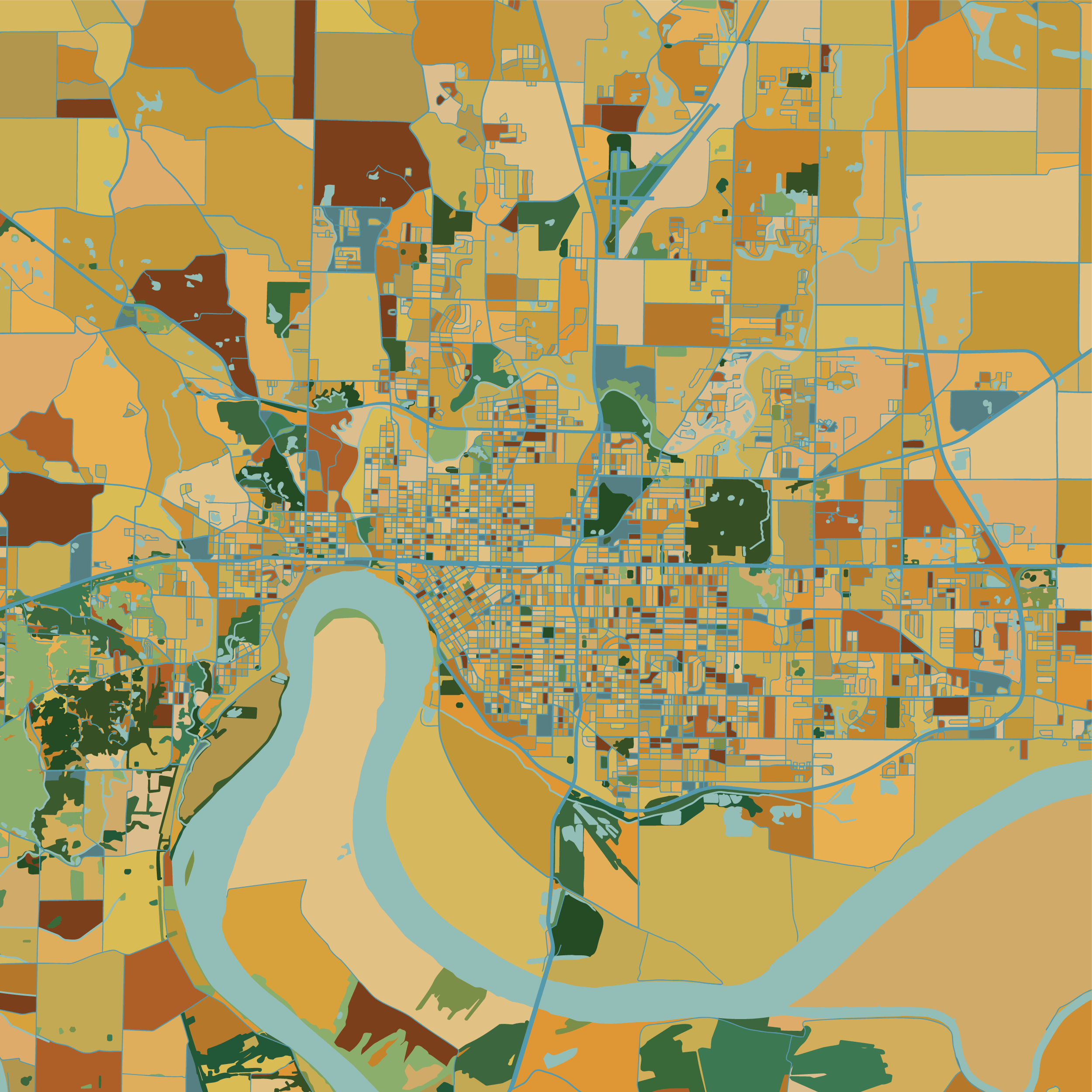 Evansville, IN Cezanne