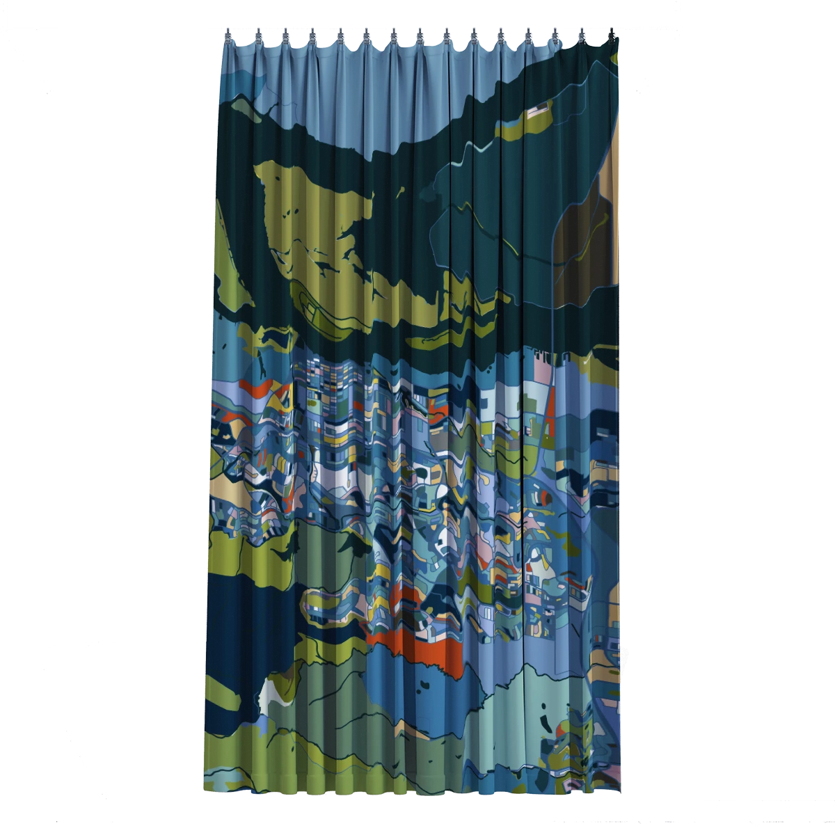 Bath Curtain - Renoir