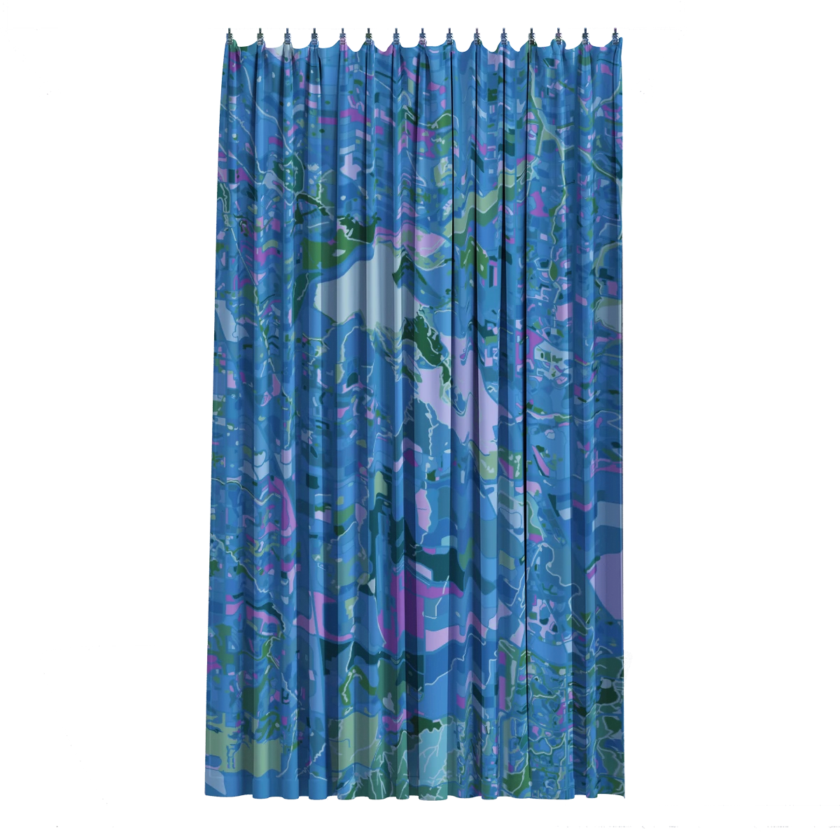 Bath Curtain - Monet