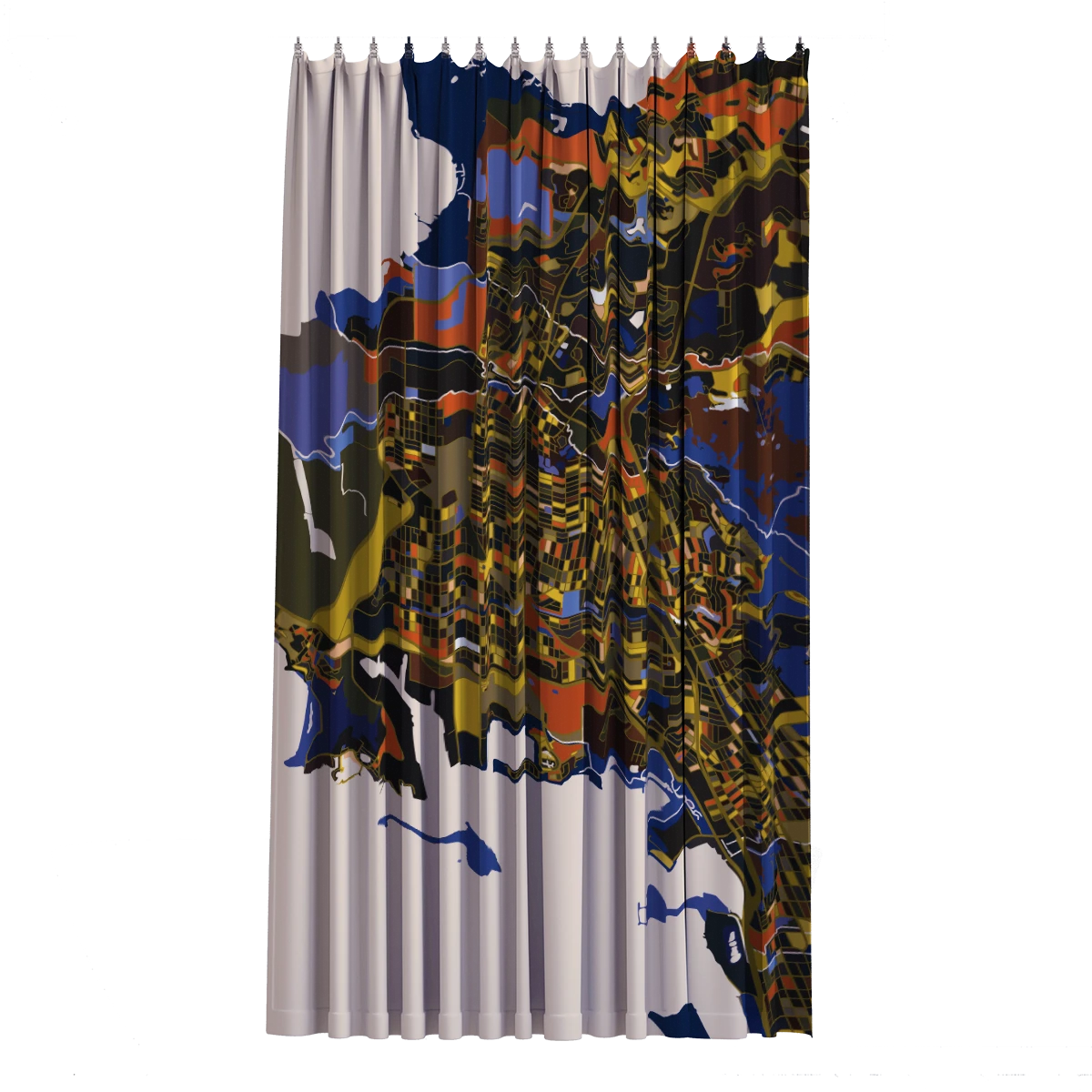 Bath Curtain - Pollock