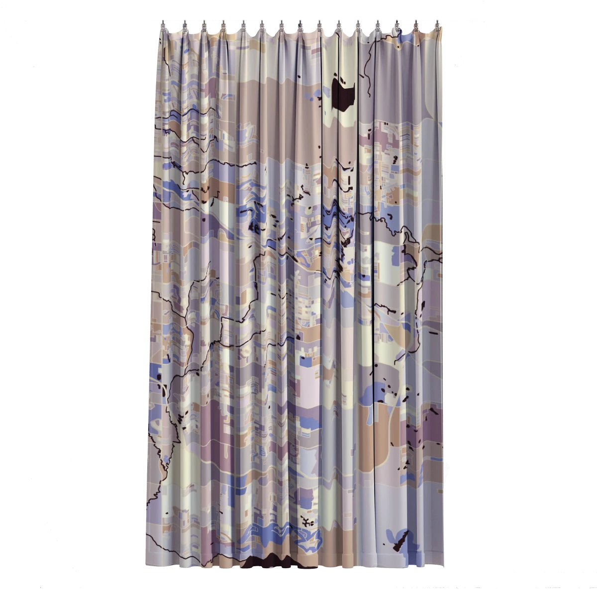 Bath Curtain - Degas