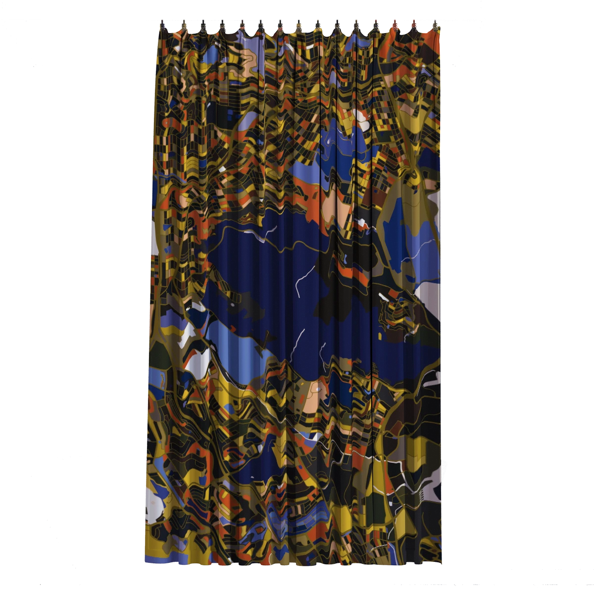 Bath Curtain - Pollock