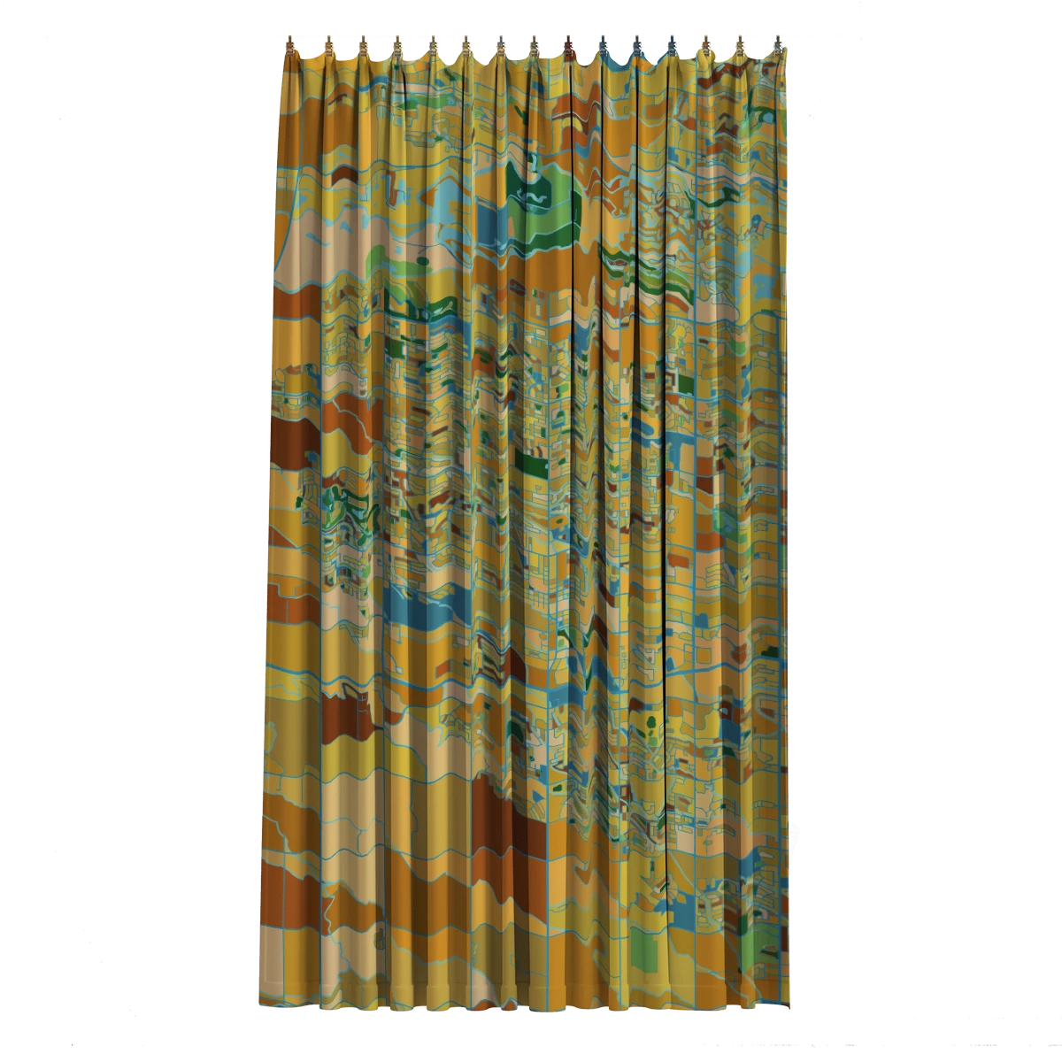 Bath Curtain - Cezanne