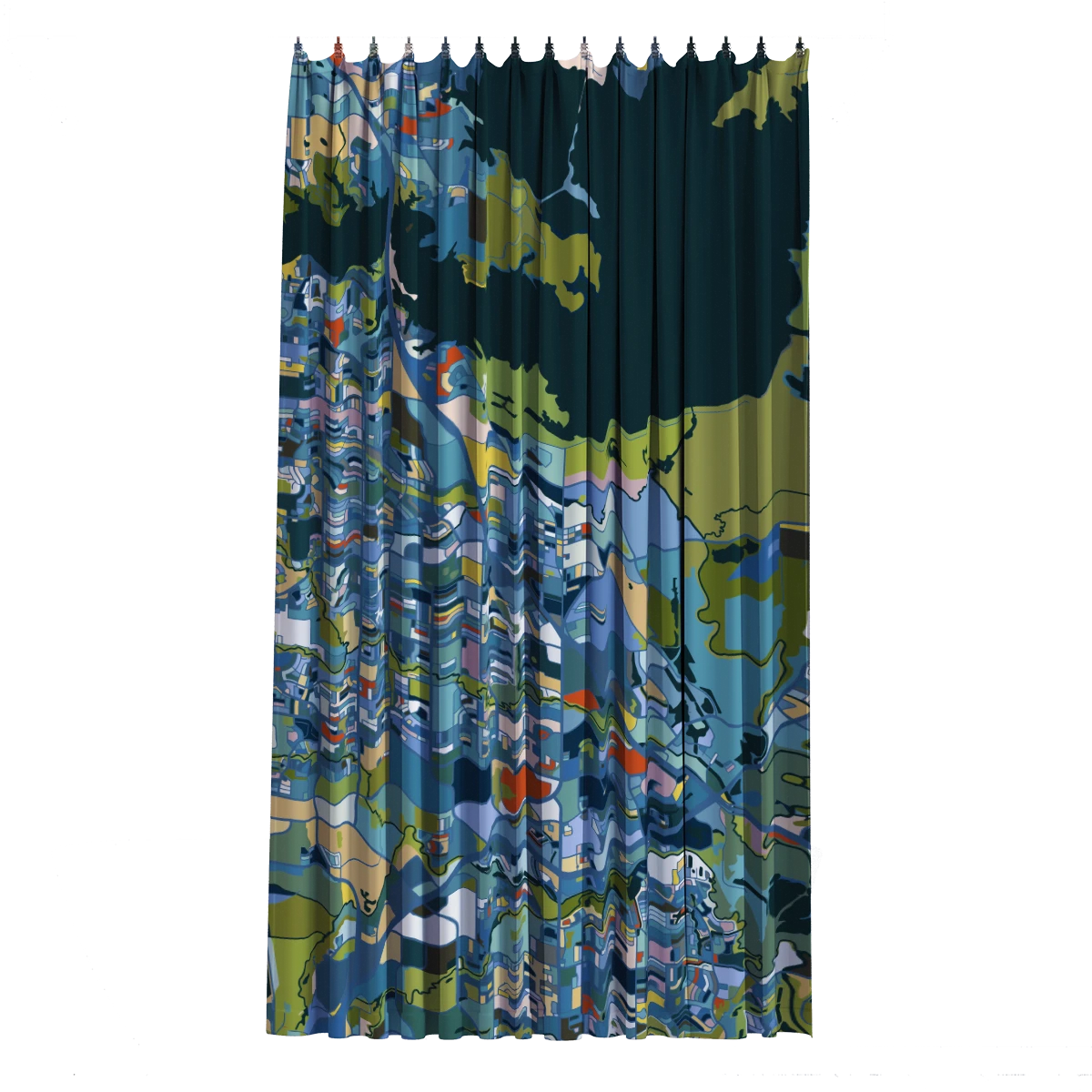 Bath Curtain - Renoir