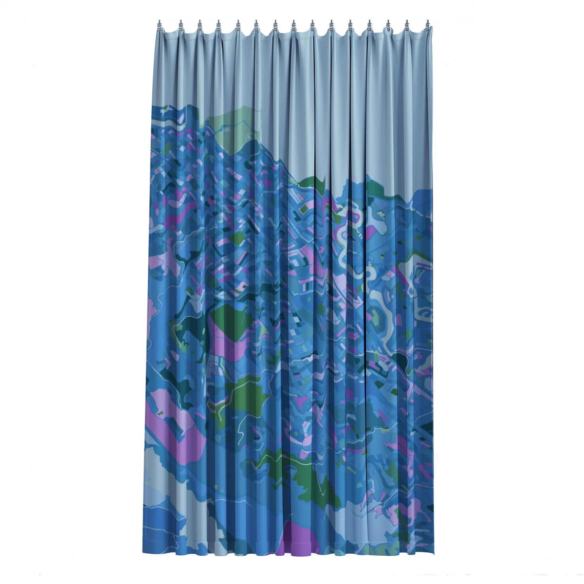 Bath Curtain - Monet