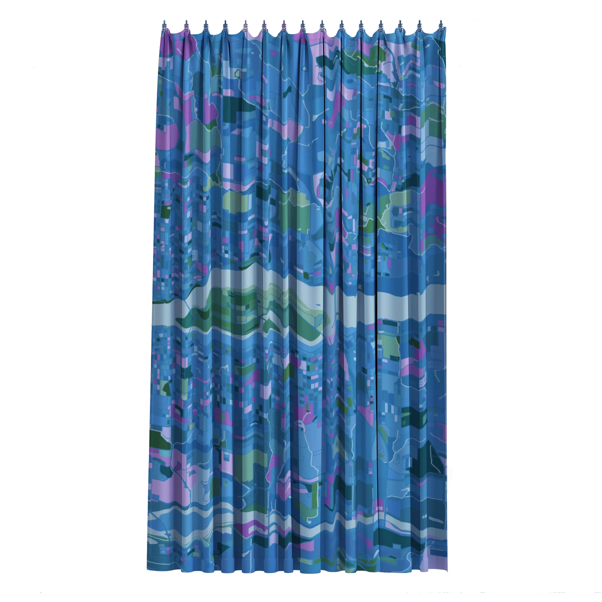 Bath Curtain - Monet