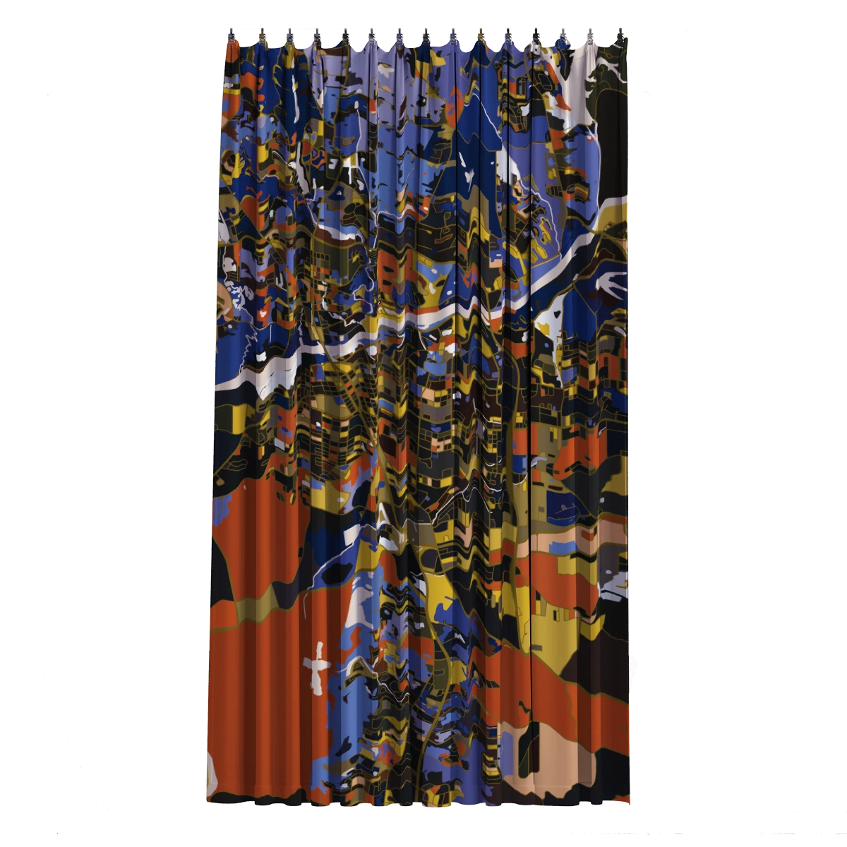 Bath Curtain - Pollock