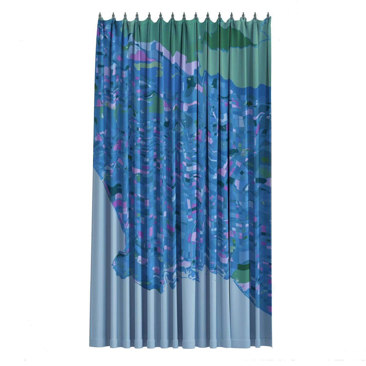 Bath Curtain - Monet