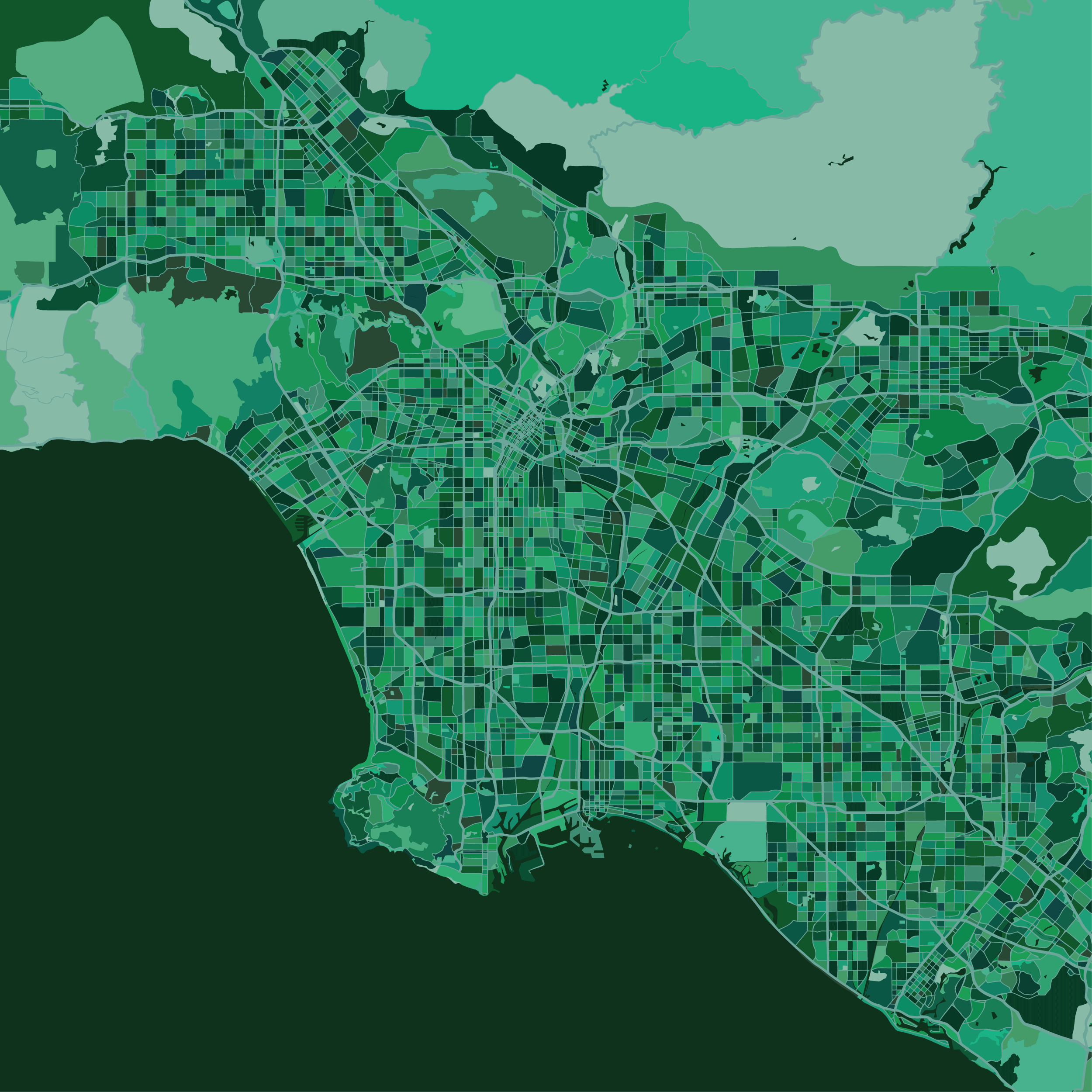 洛杉矶，加州 翡翠