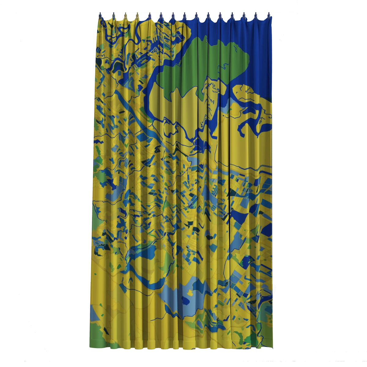 Bath Curtain - Van Gogh