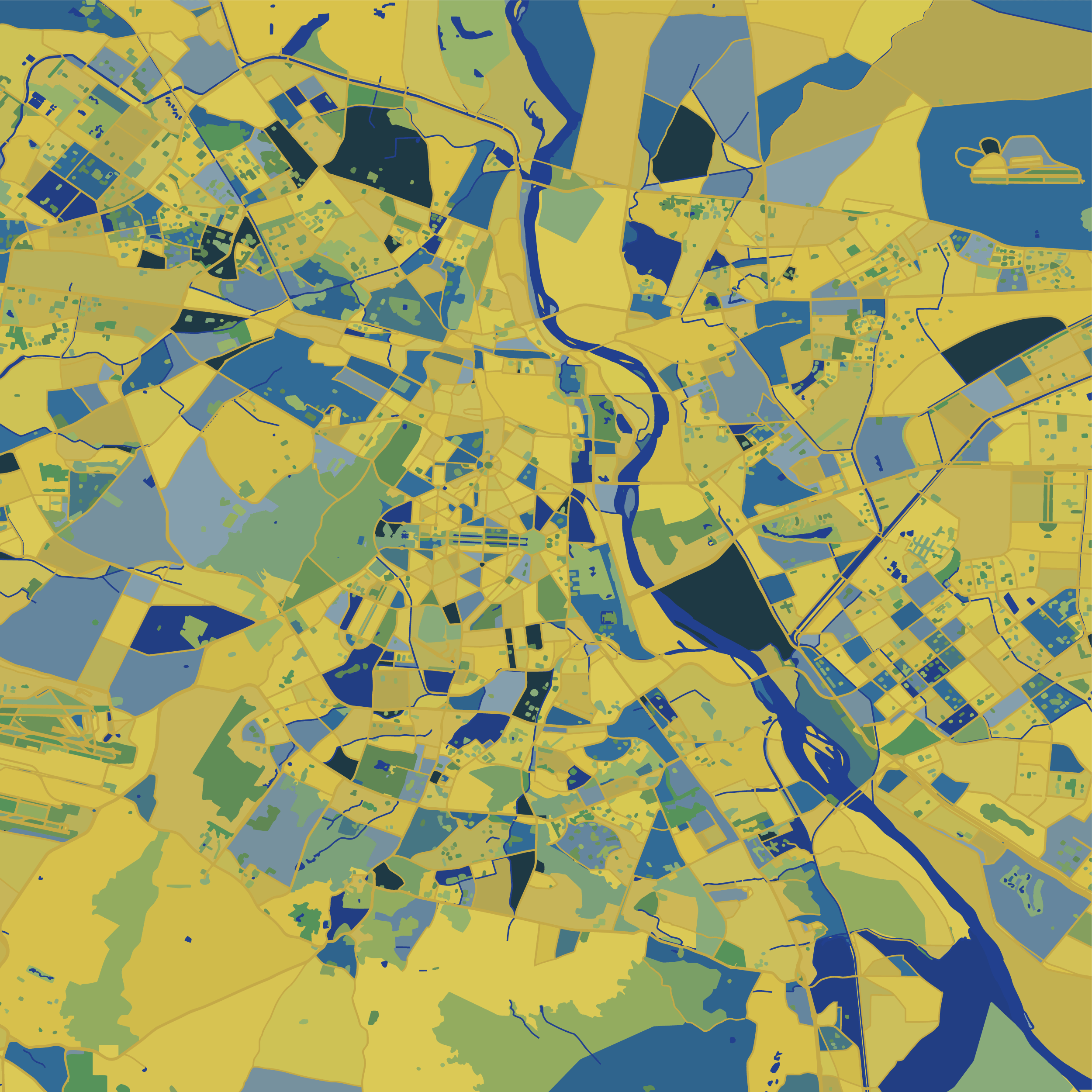 Delhi greater area Van Gogh