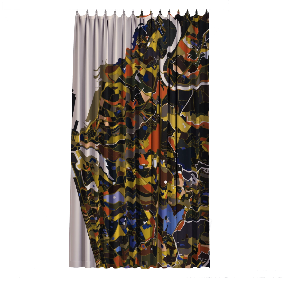 Bath Curtain - Pollock