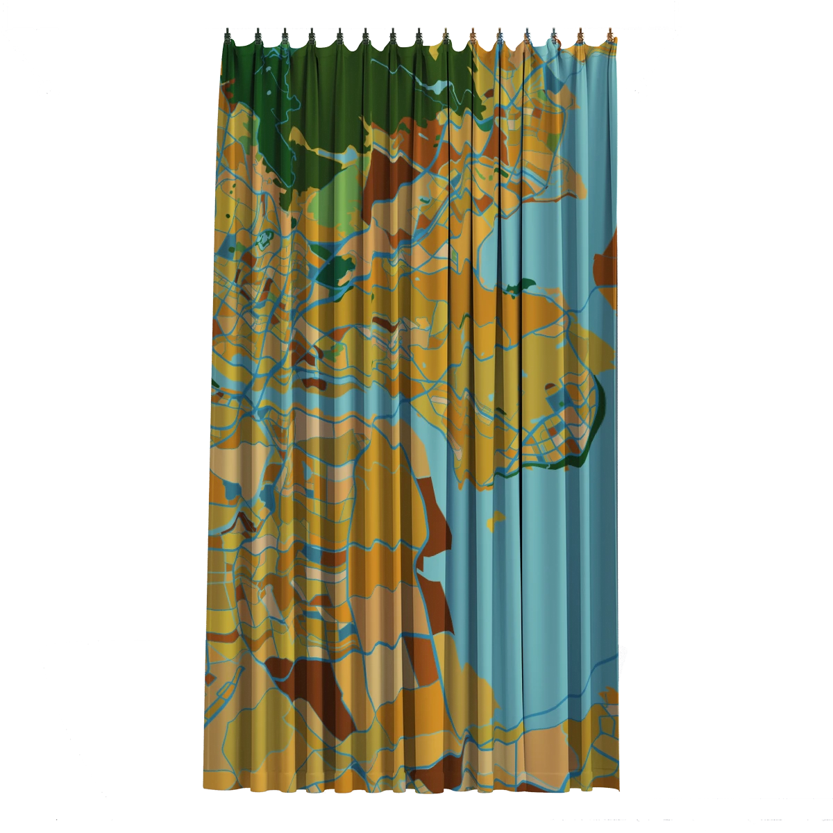 Bath Curtain - Cezanne