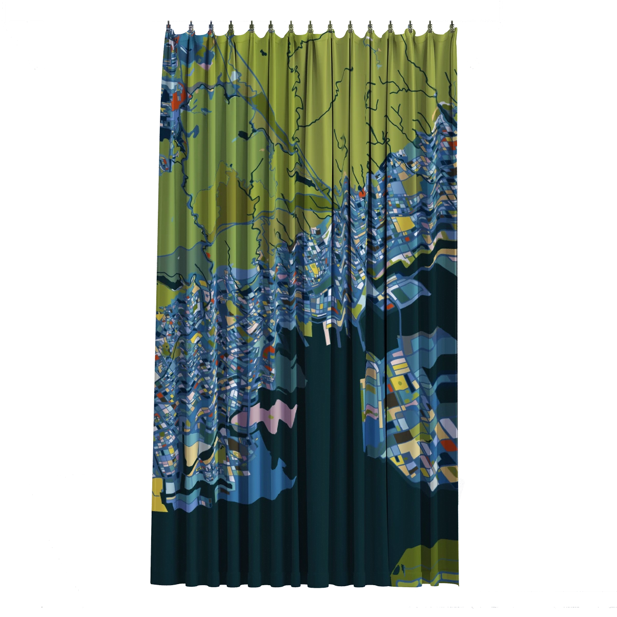 Bath Curtain - Renoir