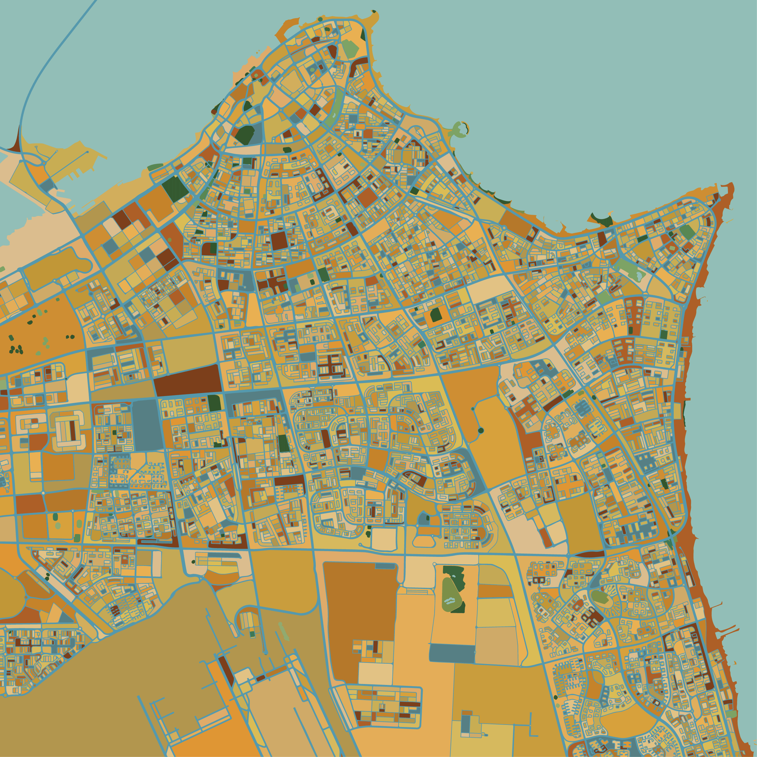 Kuwait City Cezanne