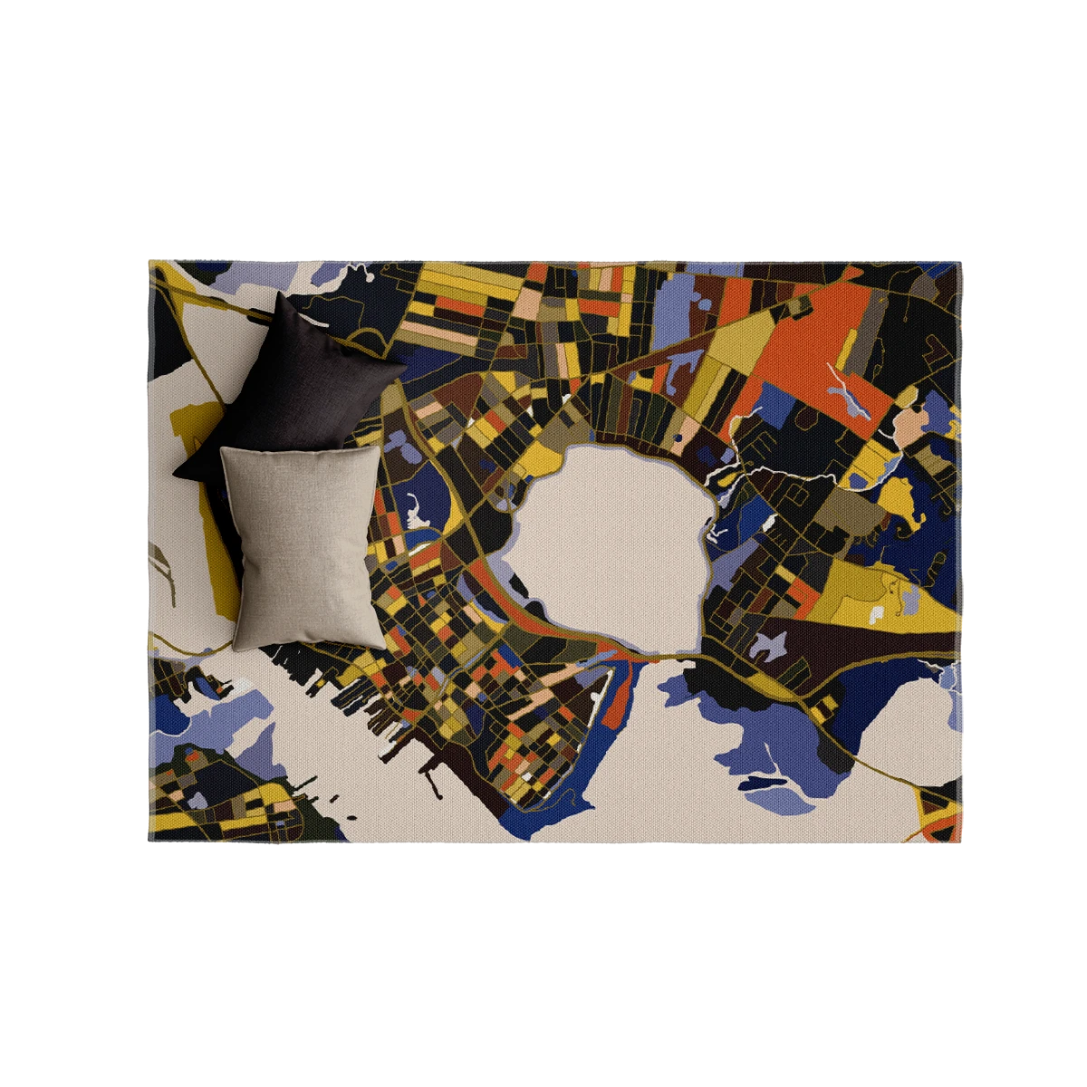 Alfombra de área - Pollock