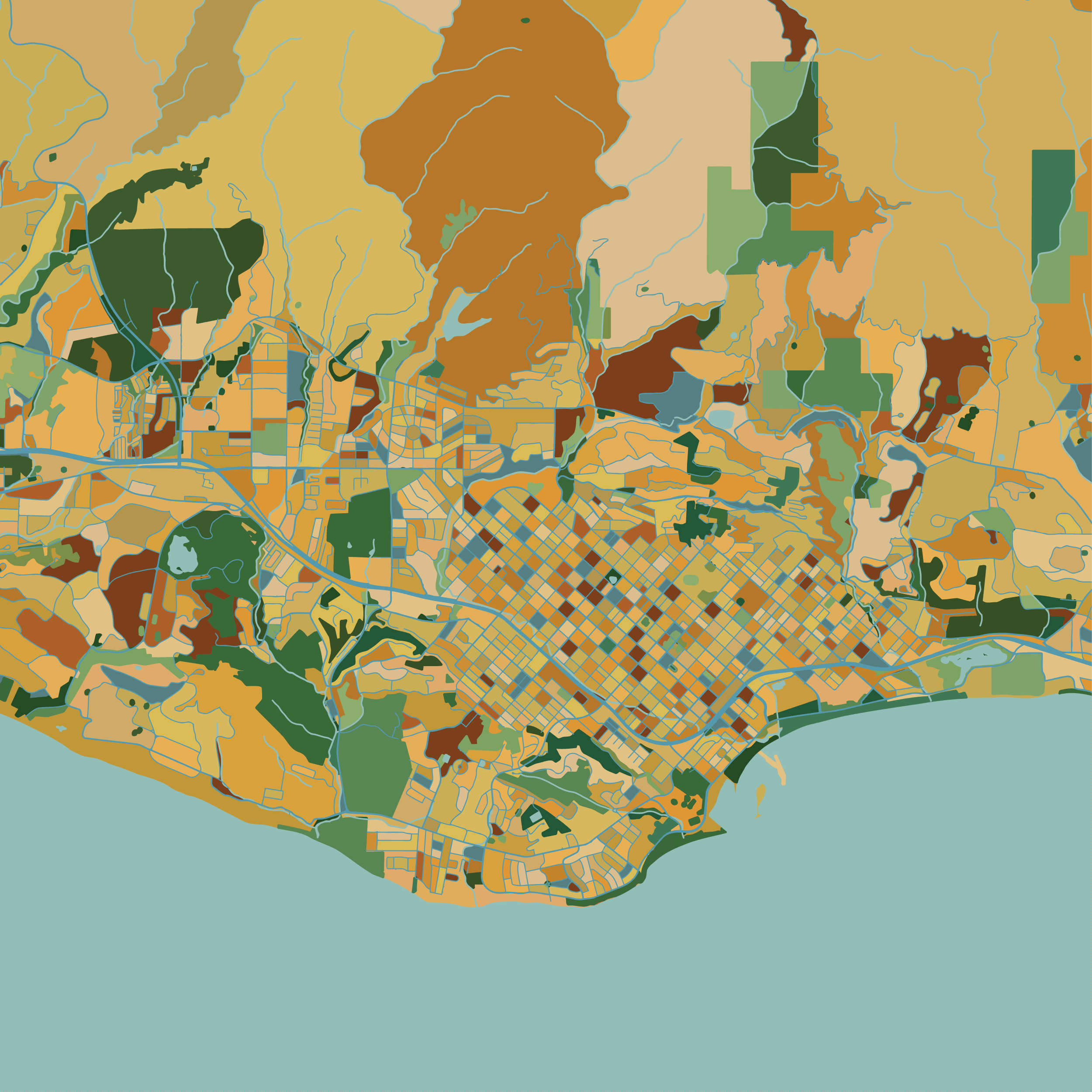 Santa Barbara, CA Cezanne