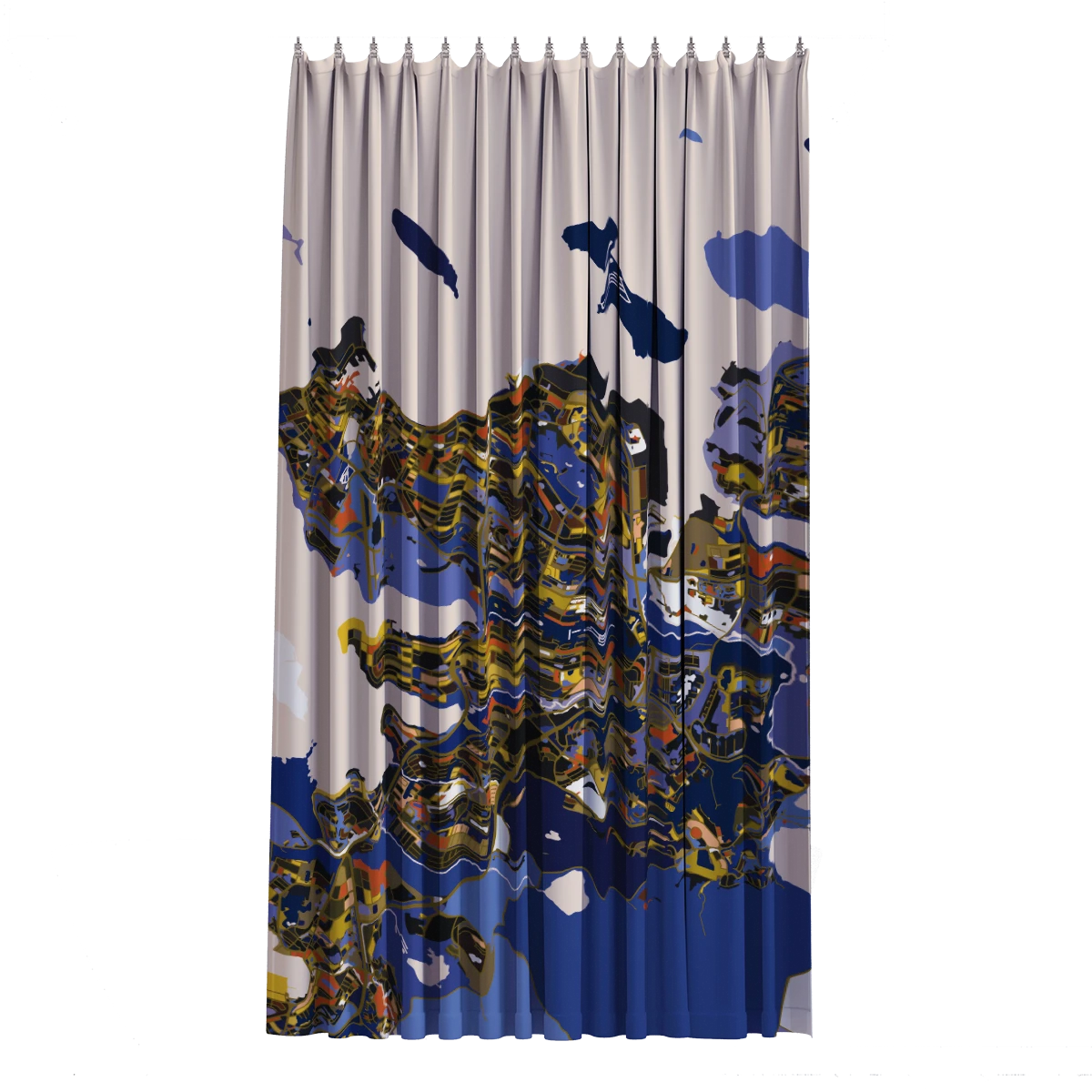 Bath Curtain - Pollock