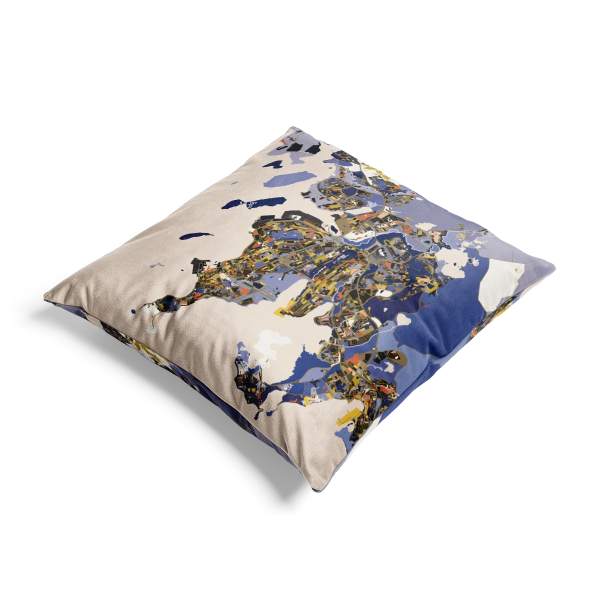 Throw pillow - Pollock